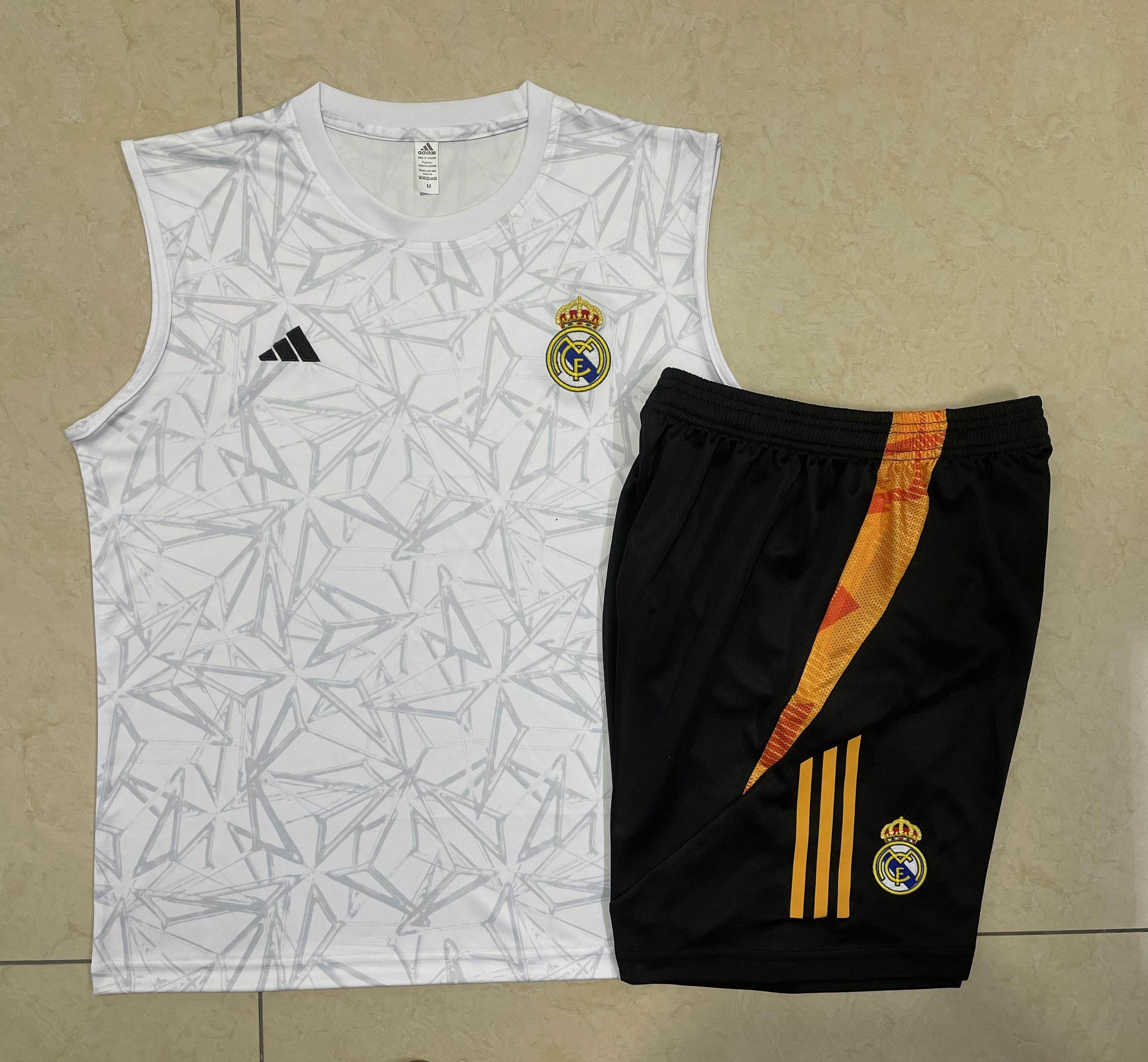 CONJUNTO SIN MANGAS REAL MADRID ENTRENAMIENTO IV 24/25 HOMBRE - ZonaCamisetas