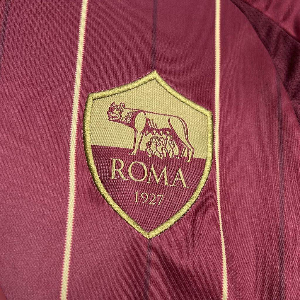 CAMISETA ROMA I 24/25 HOMBRE (VERSIÓN FAN) - ZonaCamisetas