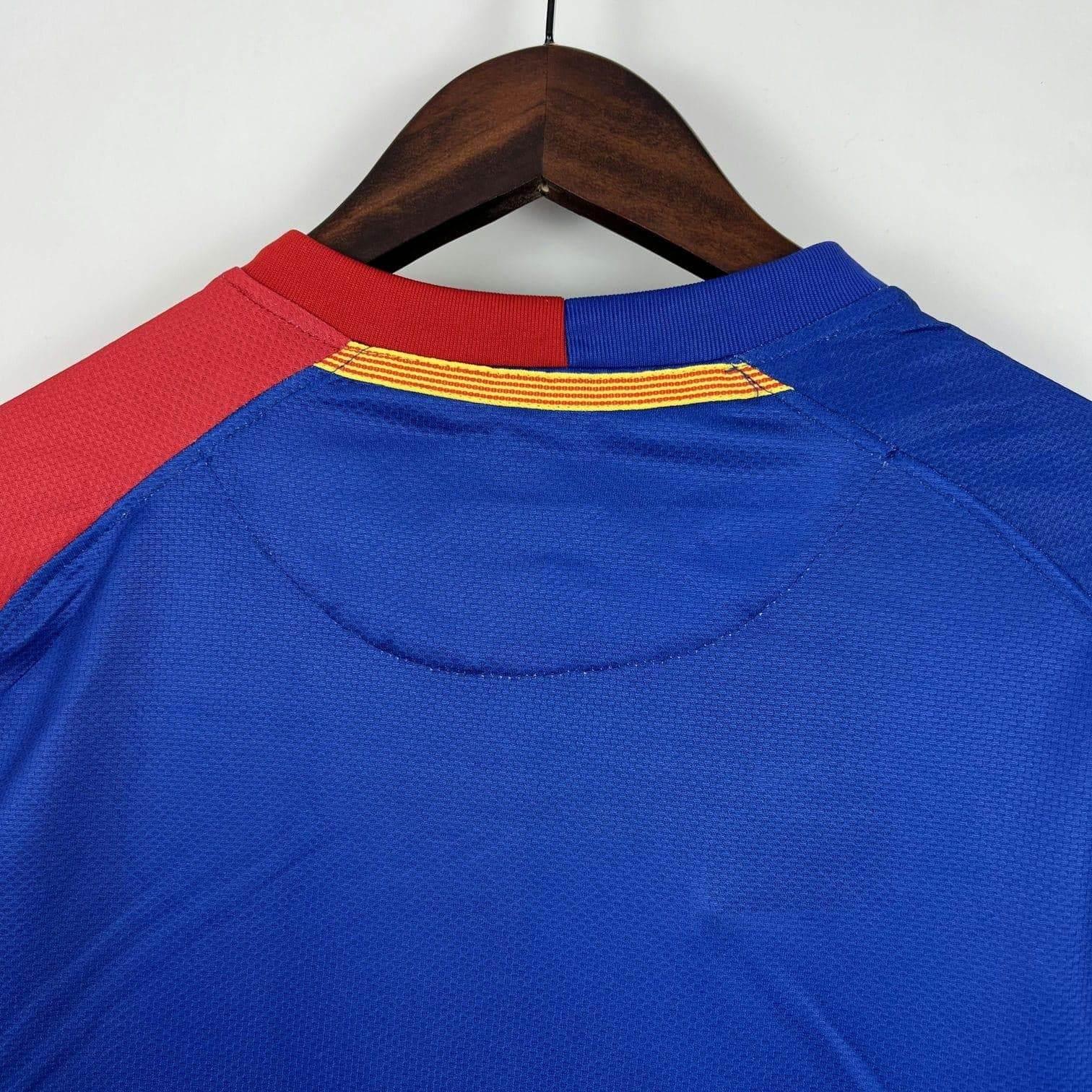 CAMISETA BARCELONA I 08/09 HOMBRE ESPECIAL CHAMPIONS (RETRO) - ZonaCamisetas