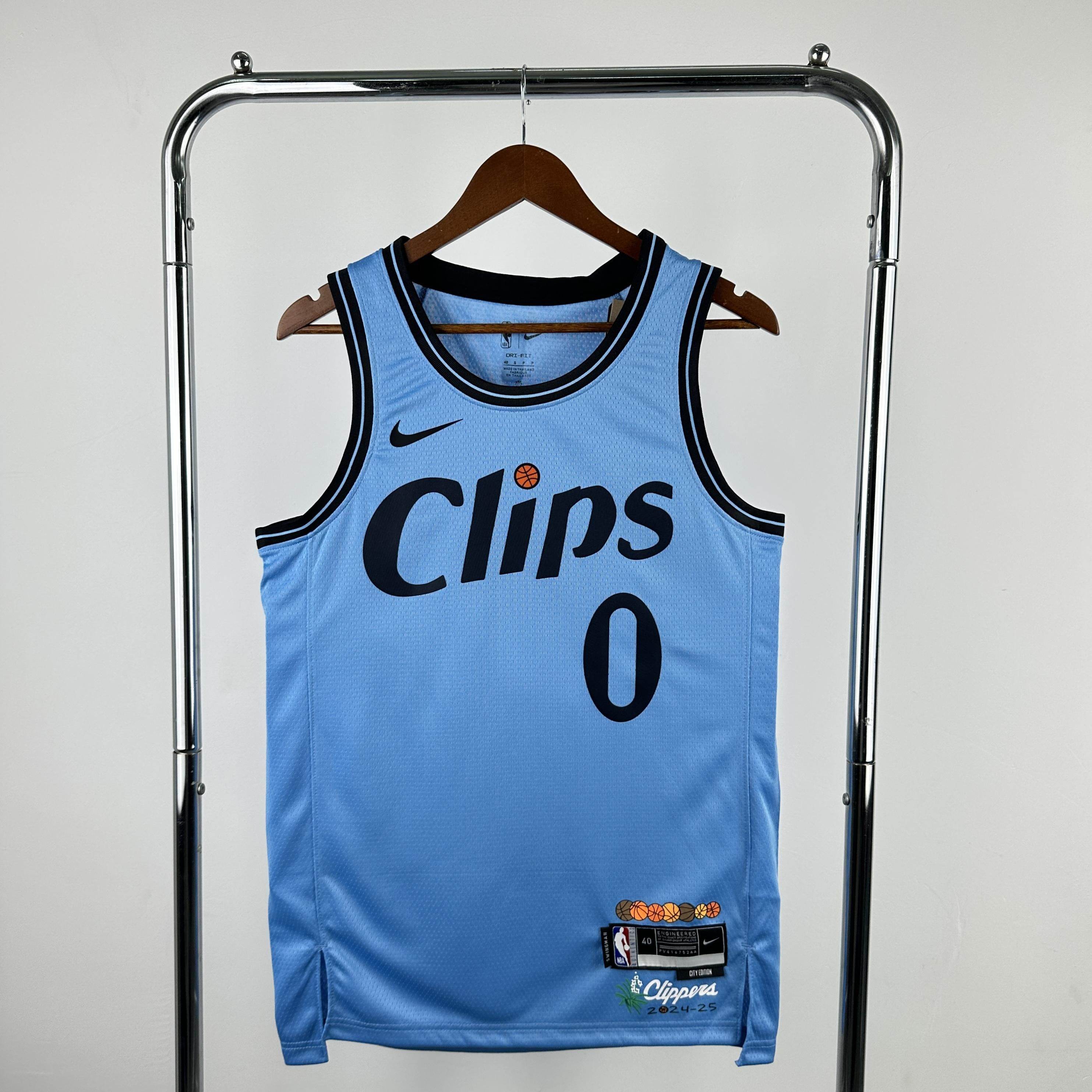 CAMISETA CLIPPERS SEASON 25 HOMBRE EDICIÓN WESTBROOK (NBA) - ZonaCamisetas