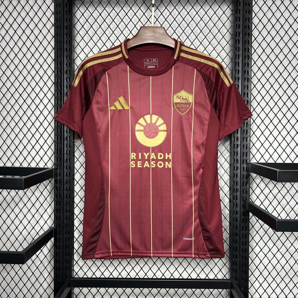 CAMISETA ROMA I 24/25 HOMBRE (VERSIÓN FAN) - ZonaCamisetas