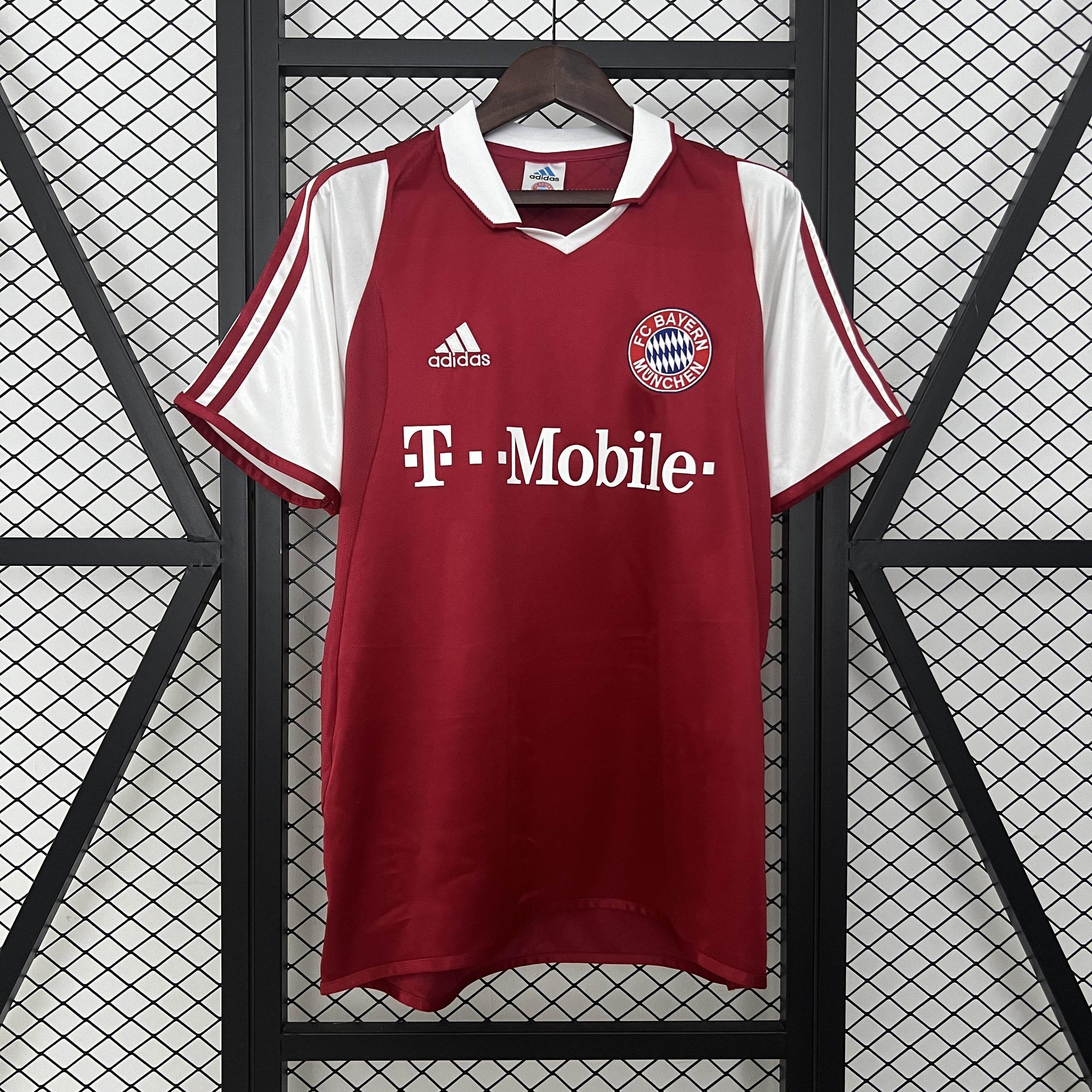 CAMISETA BAYERN DE MUNICH I 03/04 HOMBRE (RETRO) - ZonaCamisetas