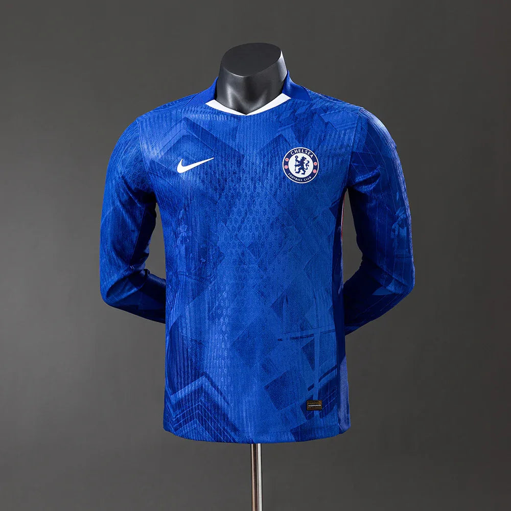 CAMISETA CHELSEA I 25/26 MANGA LARGA HOMBRE (VERSIÓN JUGADOR) - ZonaCamisetas