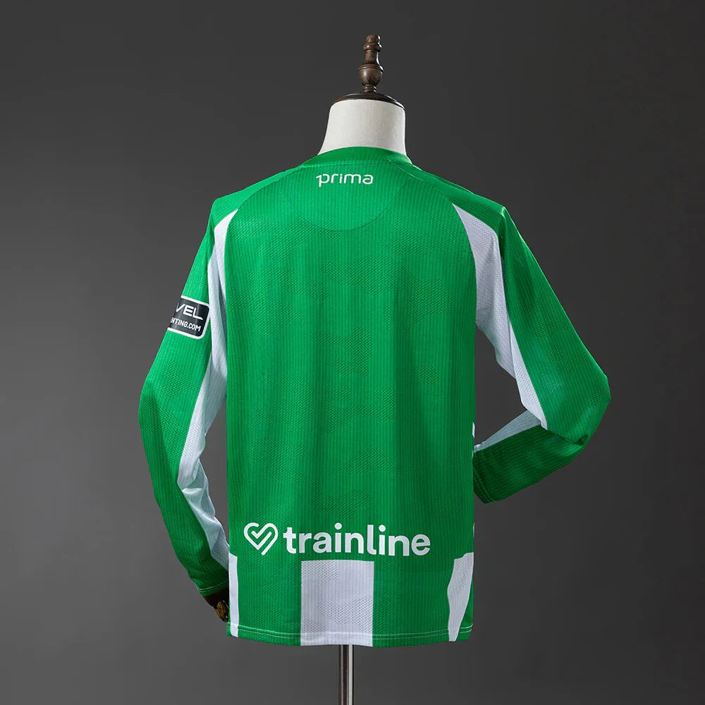 CAMISETA REAL BETIS I 25/26 HOMBRE MANGA LARGA (VERSIÓN FAN) - ZonaCamisetas