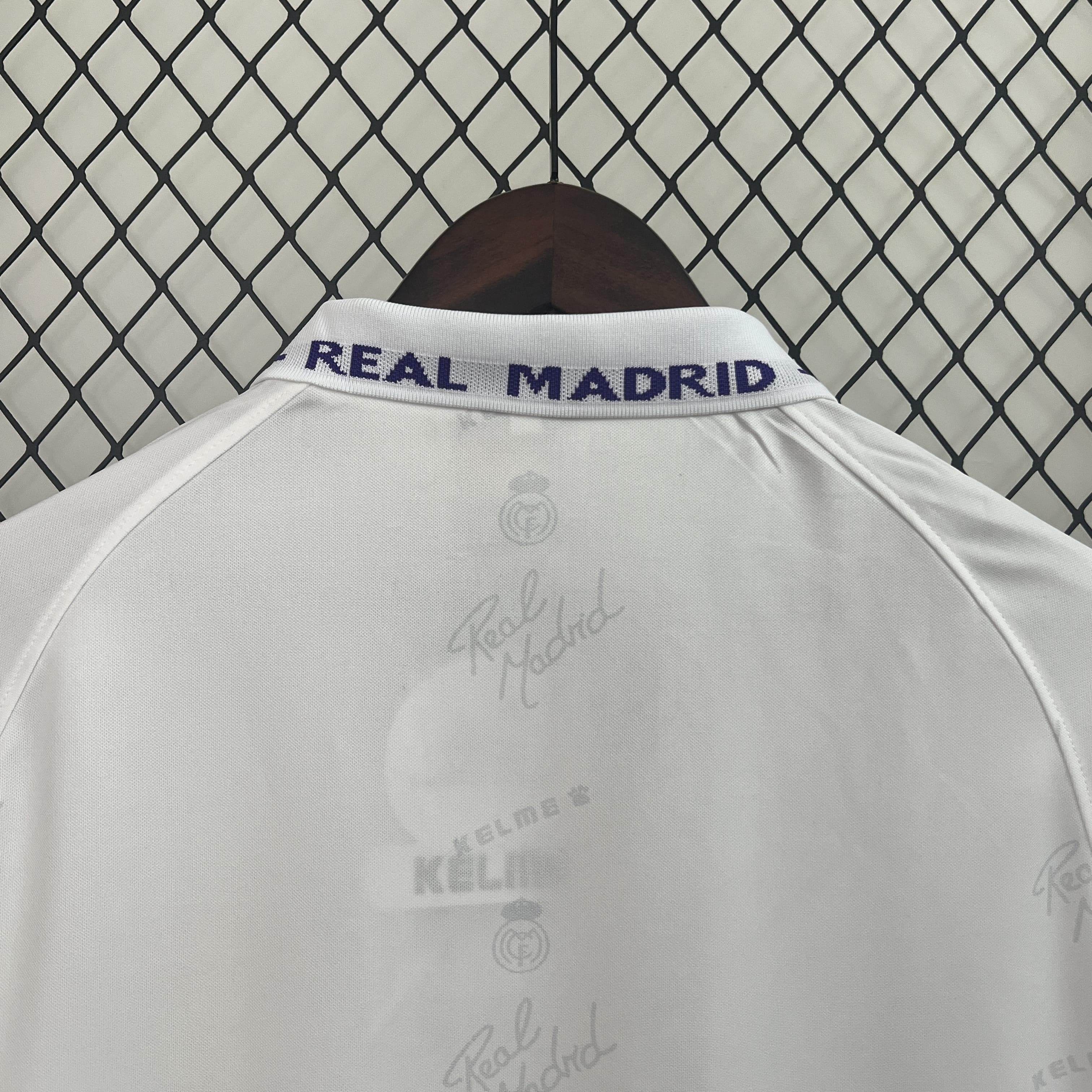 CAMISETA REAL MADRID l 94/96 MANGA LARGA HOMBRE (RETRO) - ZonaCamisetas