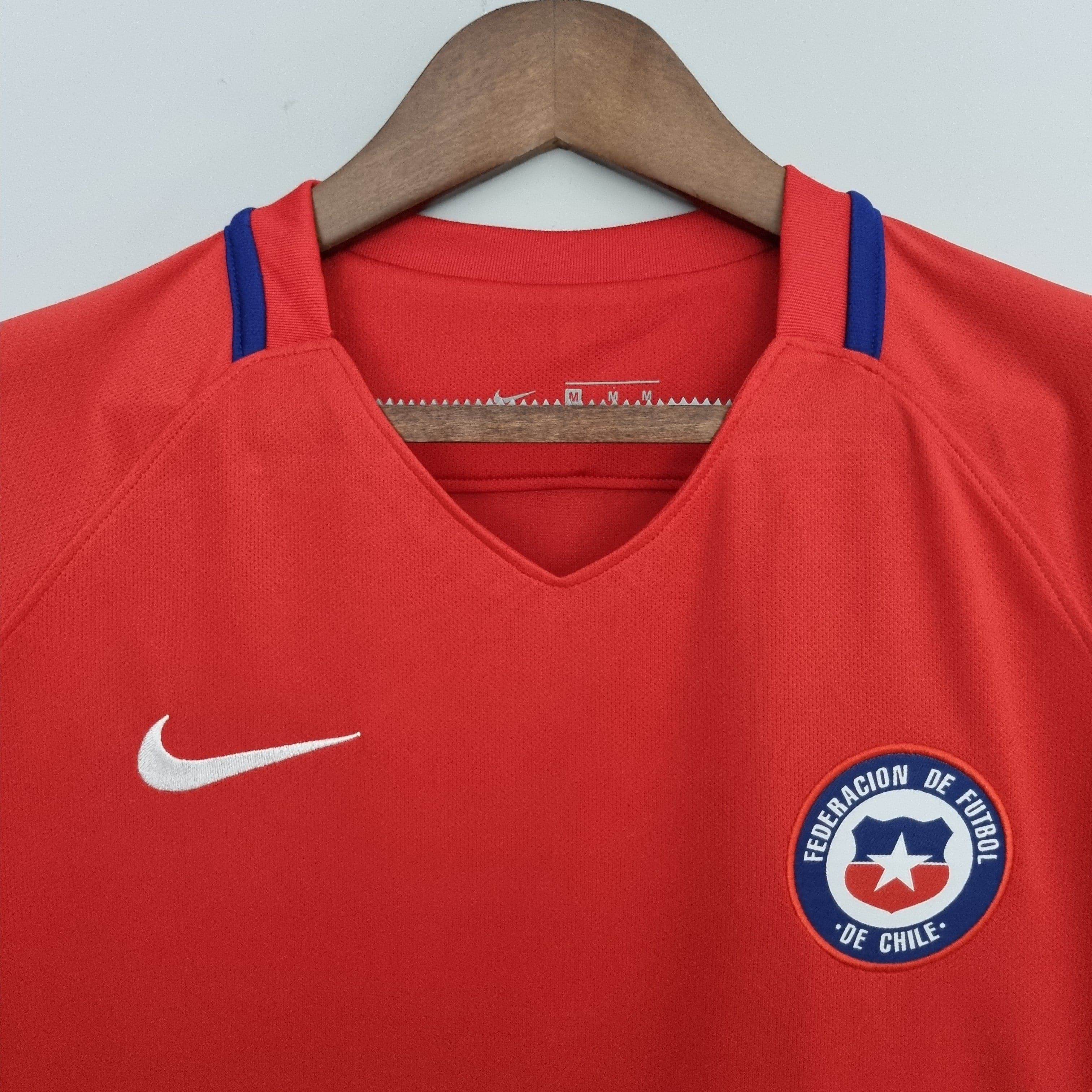 CAMISETA CHILE I 16/17 HOMBRE (RETRO) - ZonaCamisetas
