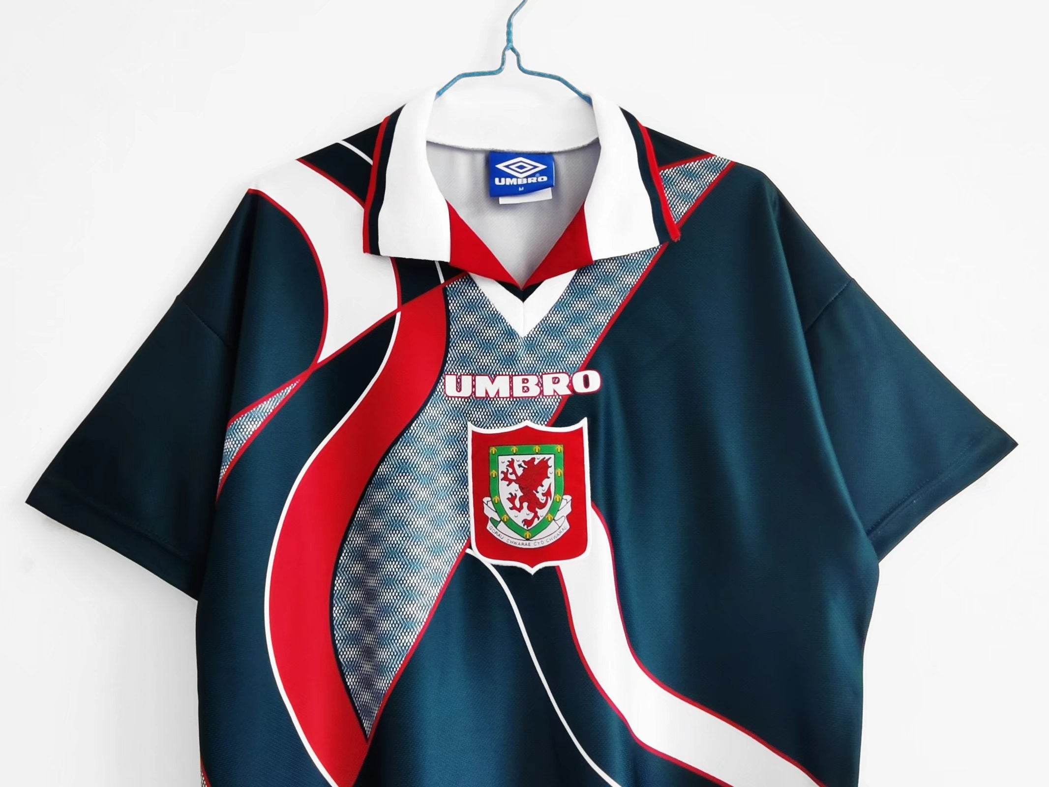 CAMISETA PAÍS DE GALES I 94/95 HOMBRE (RETRO) - ZonaCamisetas