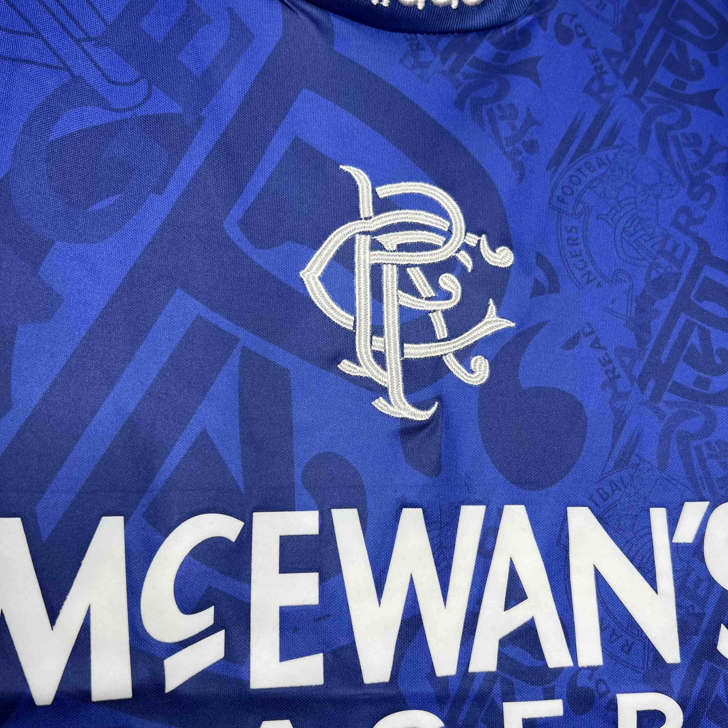 CAMISETA RANGERS I 94/96 HOMBRE (RETRO) - ZonaCamisetas