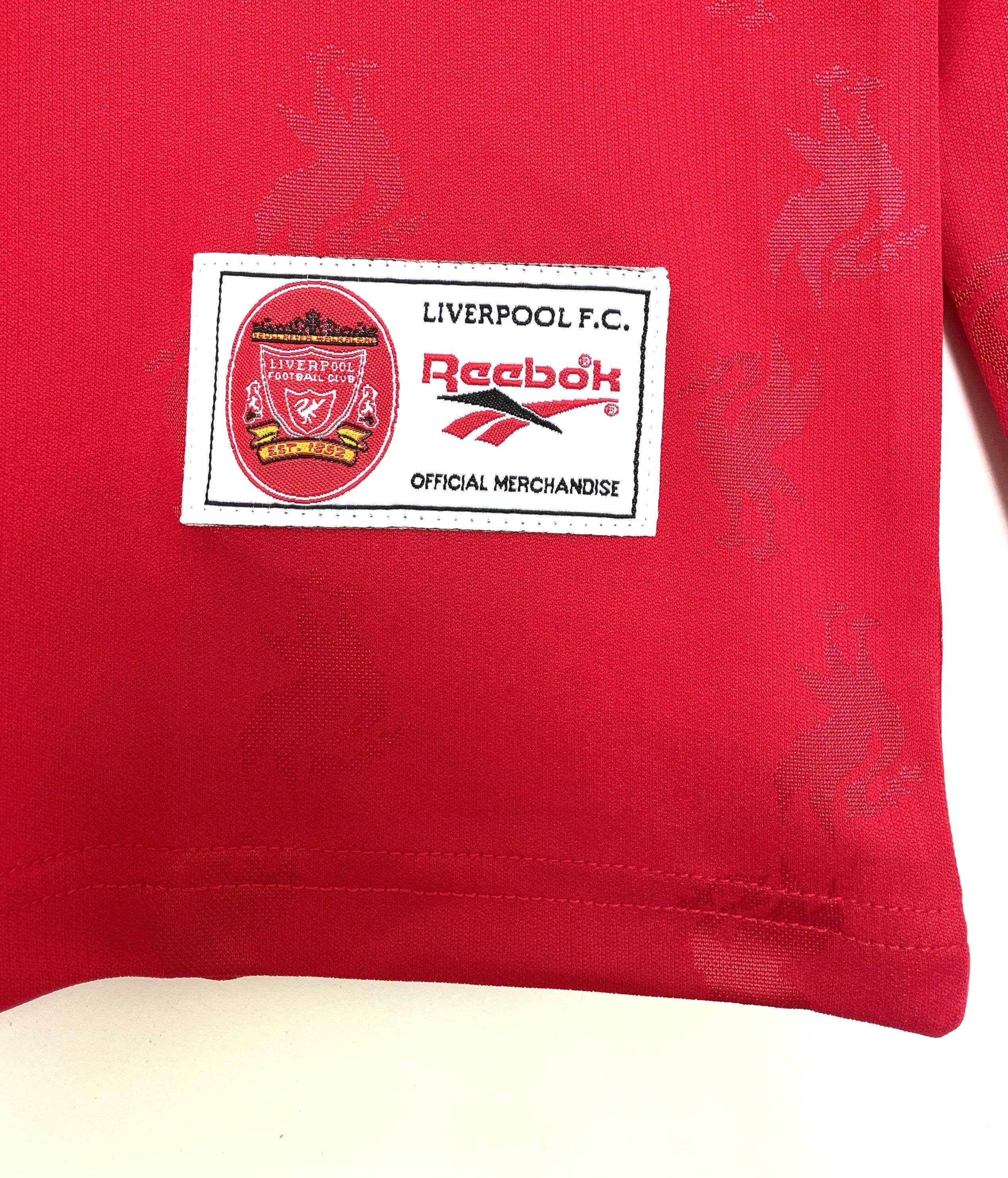 CAMISETA LIVERPOOL I 96/97 MANGA LARGA HOMBRE (RETRO) - ZonaCamisetas