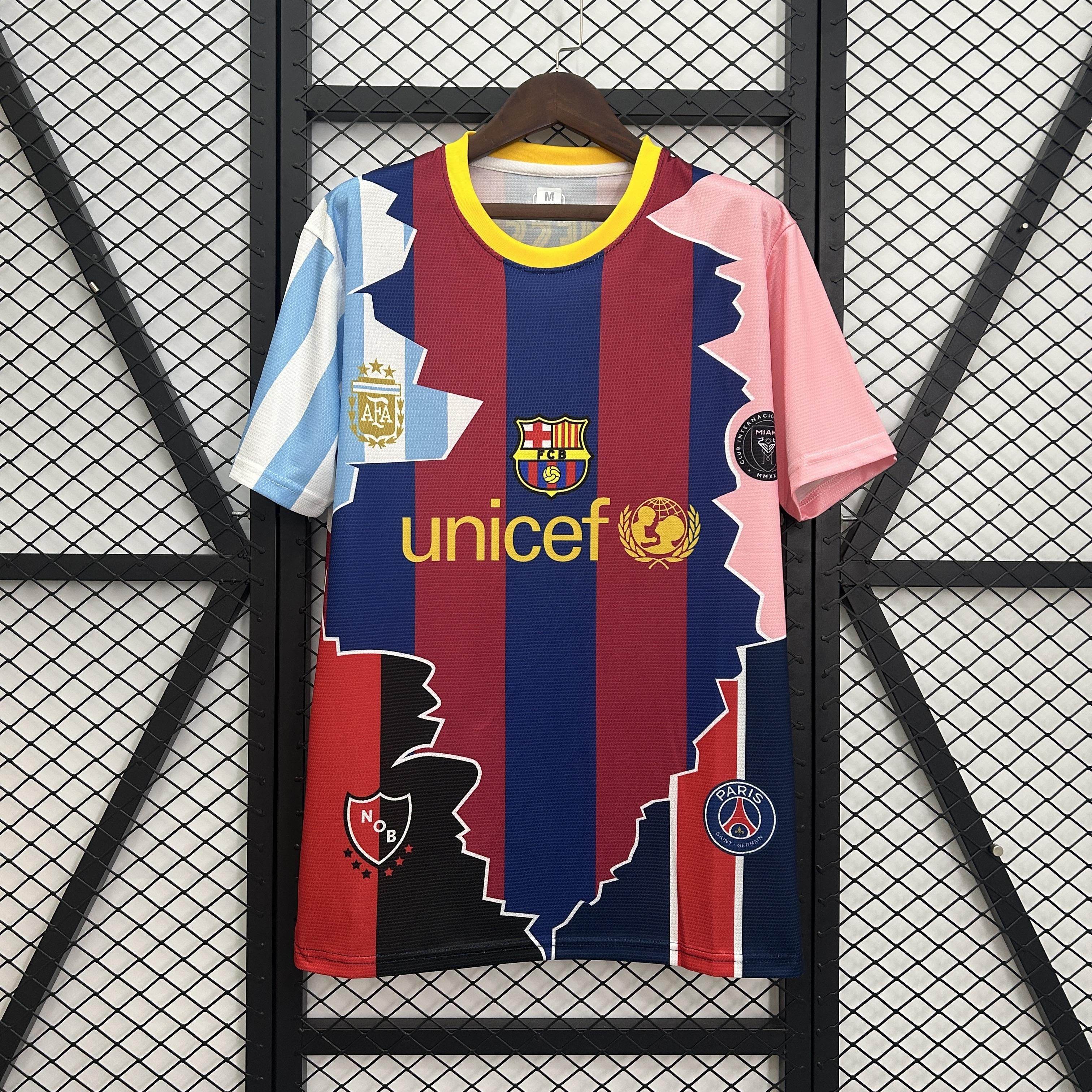 CAMISETA MESSI CONMEMORATIVA 2025 HOMBRE (VERSIÓN FAN) - ZonaCamisetas