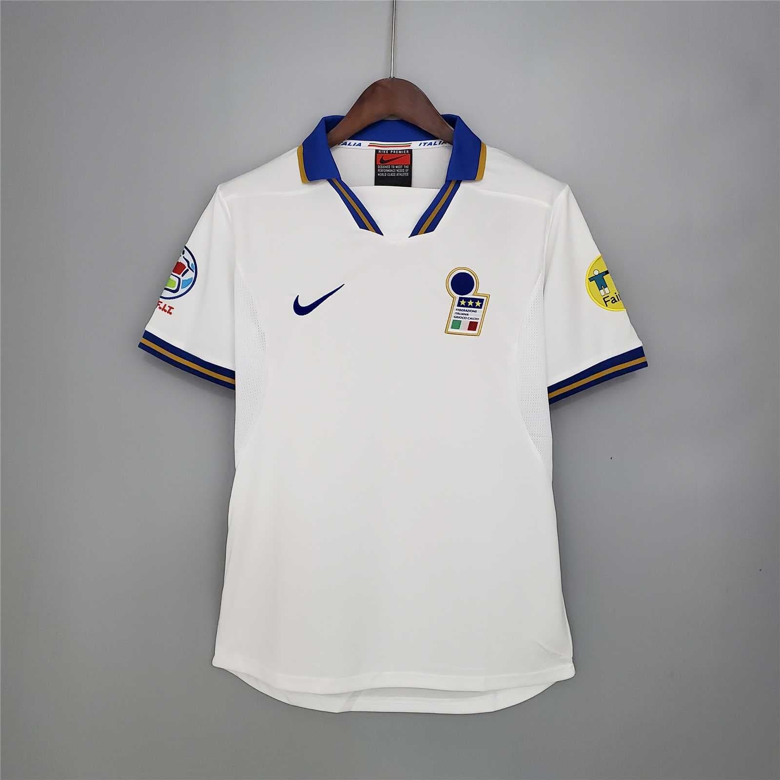 ZonaCamisetas ITALIA lI 1996 HOMBRE (RETRO) La Pelota Mundo ITALIA ITALY