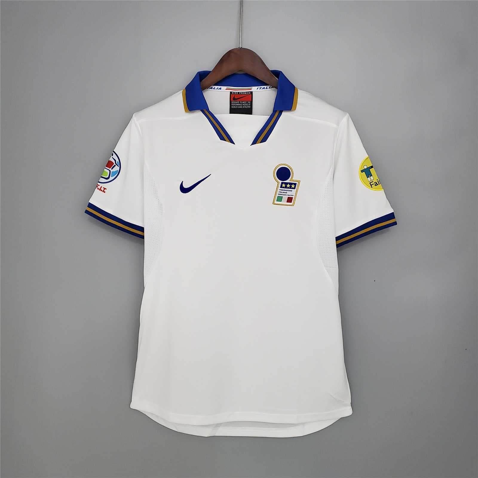 CAMISETA ITALIA lI 1996 HOMBRE (RETRO) - ZonaCamisetas