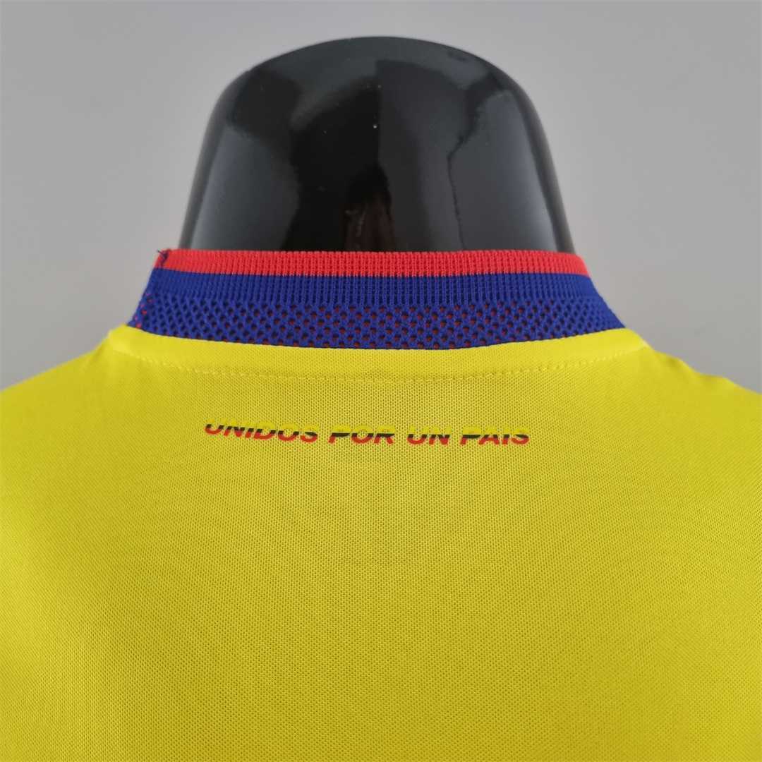 ZonaCamisetas COLOMBIA I 2022 EDICIÓN ESPECIAL HOMBRE (VERSIÓN JUGADOR) La Pelota Mundo COLOMBIA