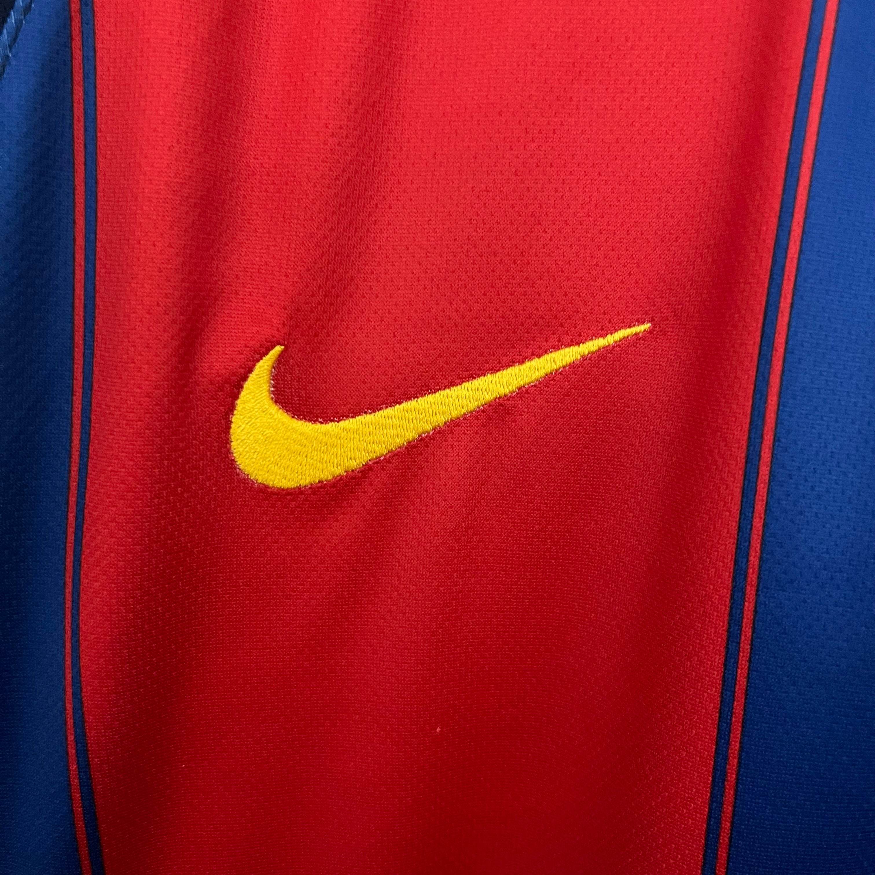 CAMISETA BARCELONA I 03/04 HOMBRE (RETRO) - ZonaCamisetas