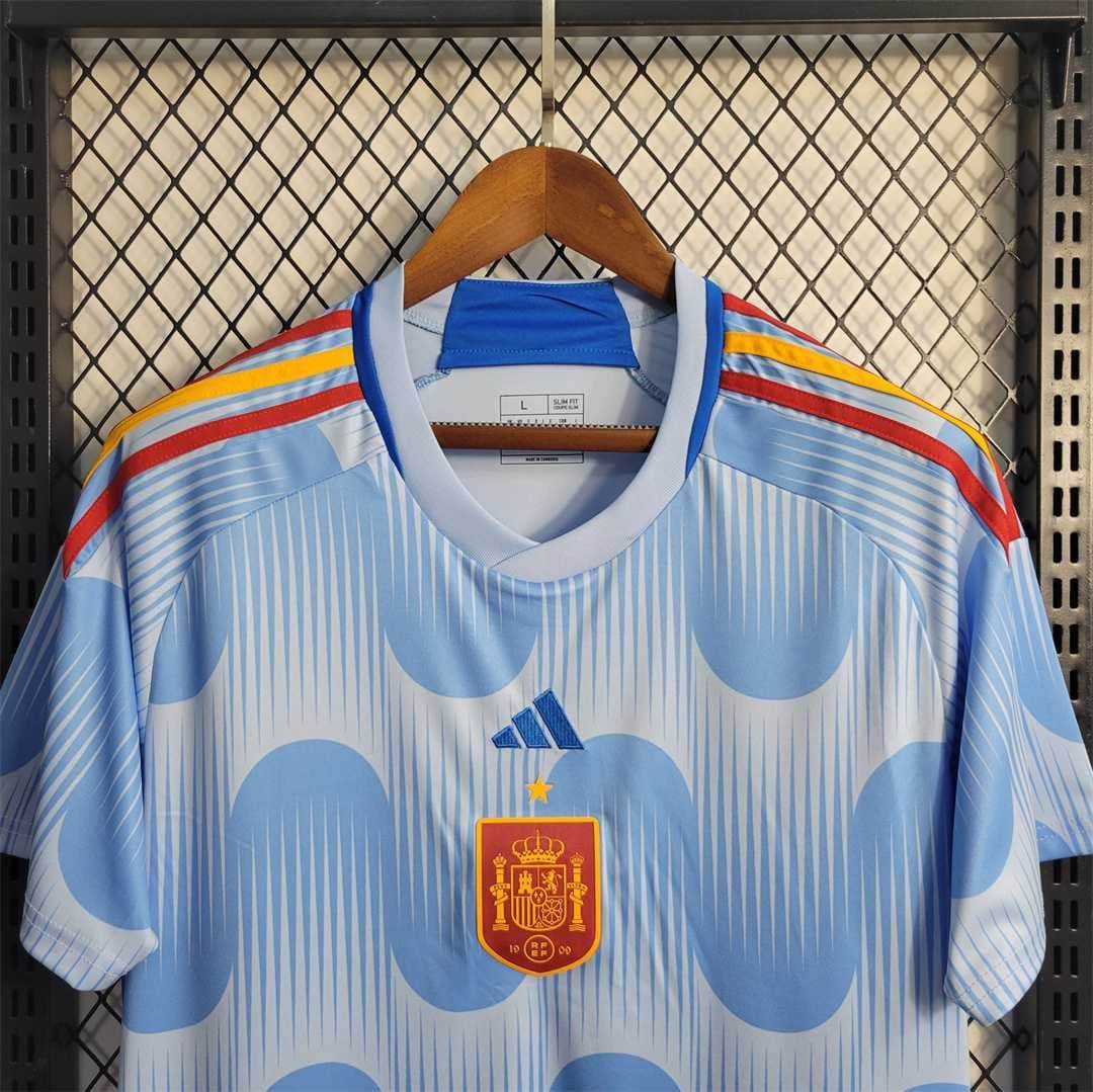 CAMISETA ESPAÑA lI 2022 HOMBRE (RETRO) - ZonaCamisetas