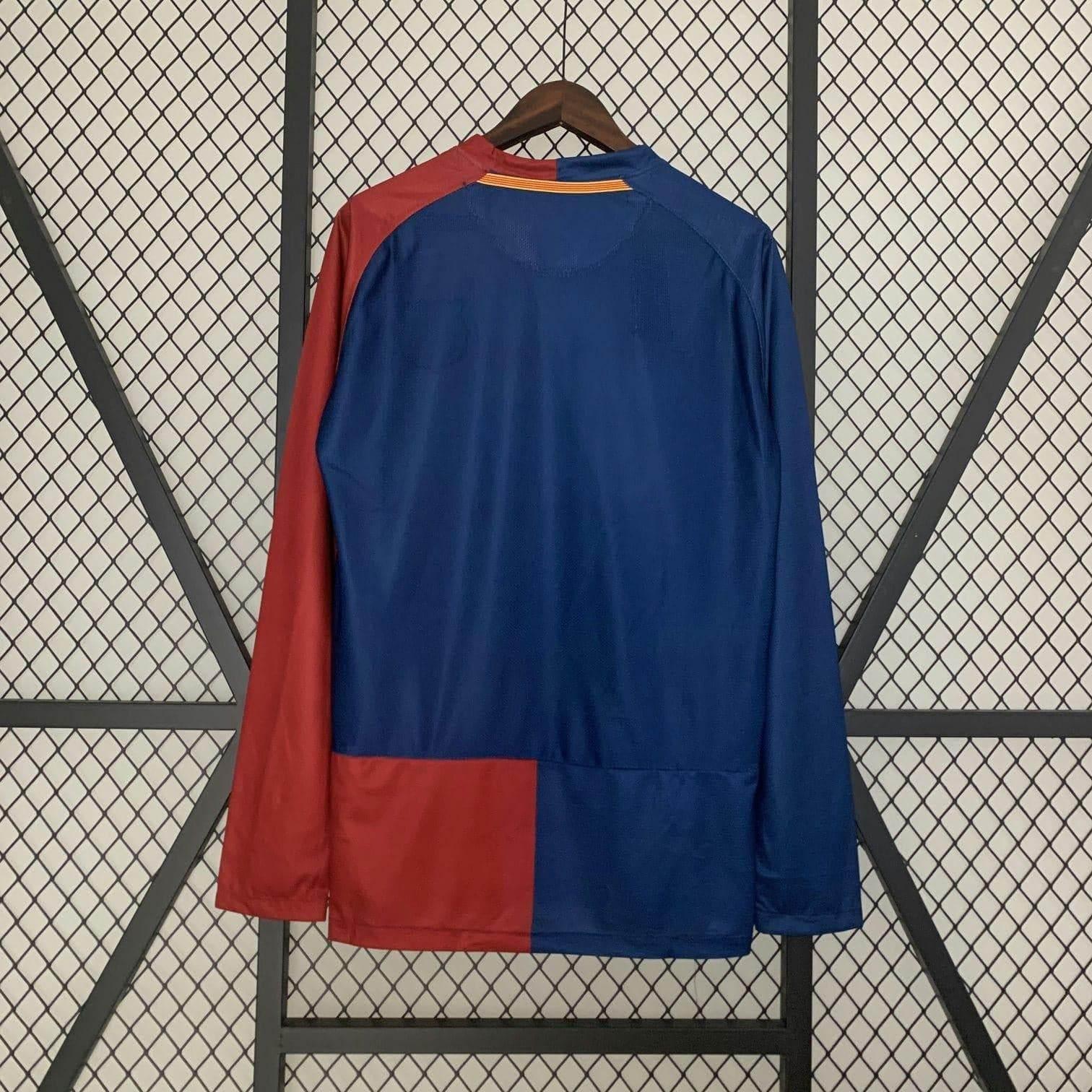 CAMISETA BARCELONA I 08/09 HOMBRE (RETRO) MANGA LARGA ESPECIAL CHAMPIONS - ZonaCamisetas