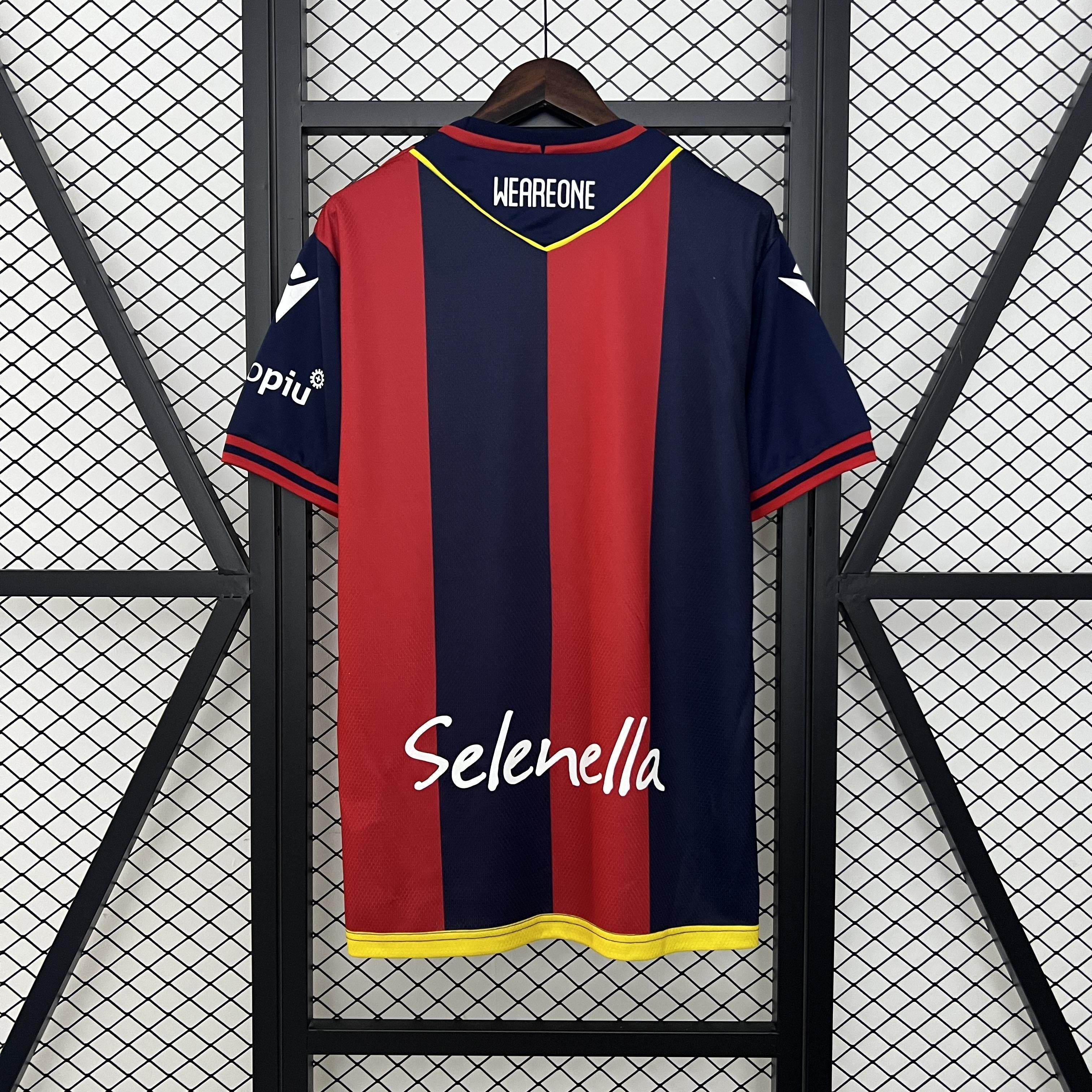 CAMISETA BOLOGNA I 24/25 HOMBRE (VERSIÓN FAN) - ZonaCamisetas