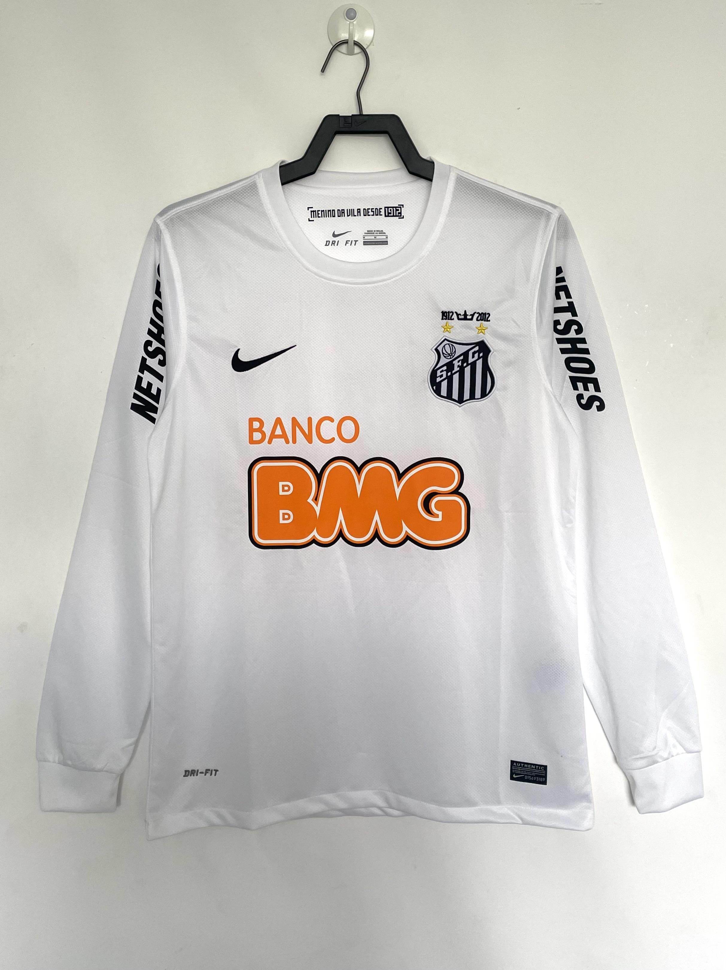 CAMISETA SANTOS l 11/12 HOMBRE MANGA LARGA (RETRO) - ZonaCamisetas