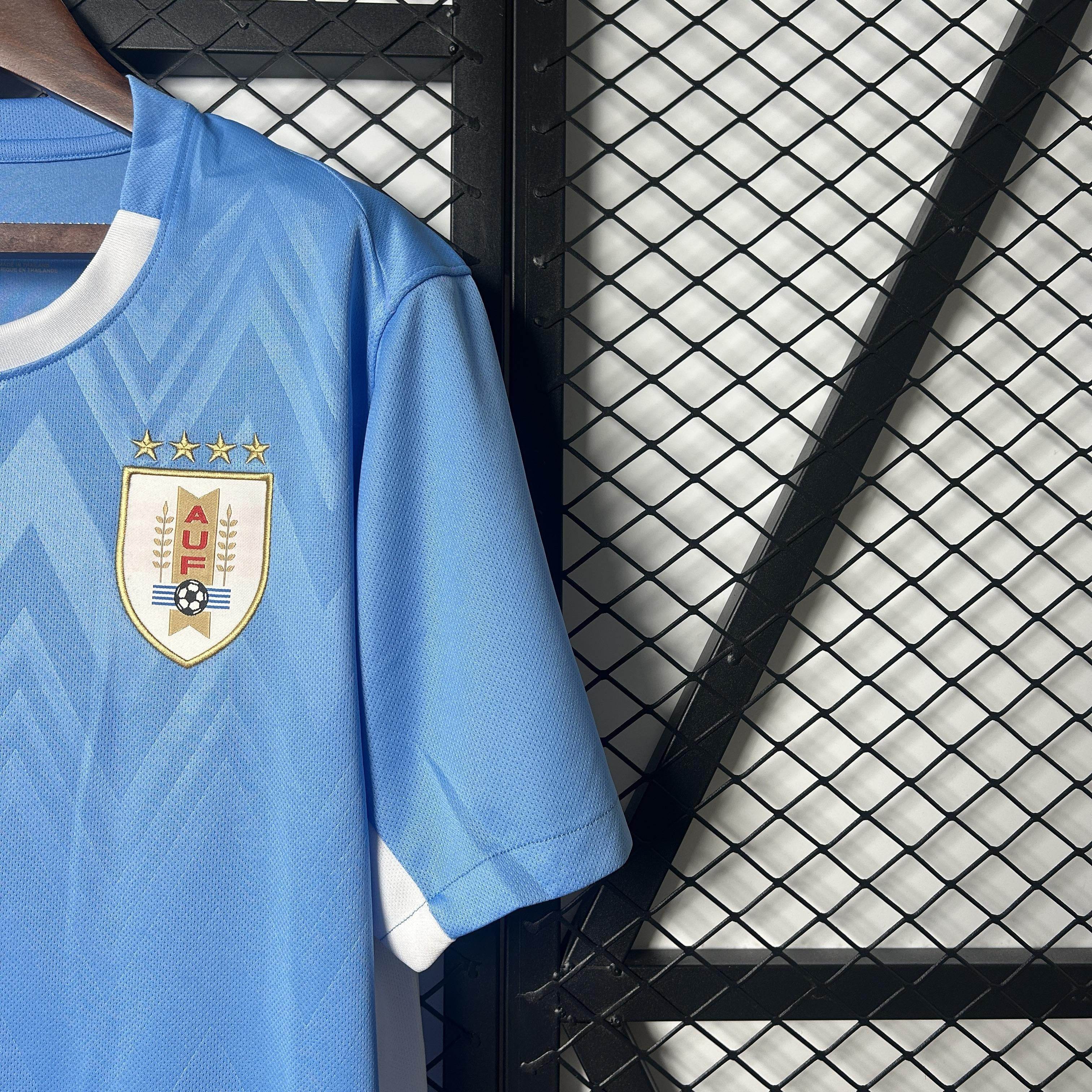 CAMISETA URUGUAY I 2025 HOMBRE (VERSIÓN FAN) - ZonaCamisetas