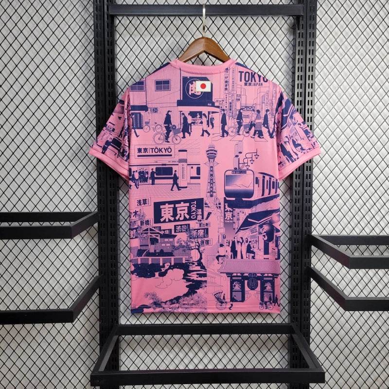 CAMISETA JAPÓN EDICIÓN ESPECIAL TOKIO PINK 23/24 HOMBRE (VERSIÓN FAN) - ZonaCamisetas