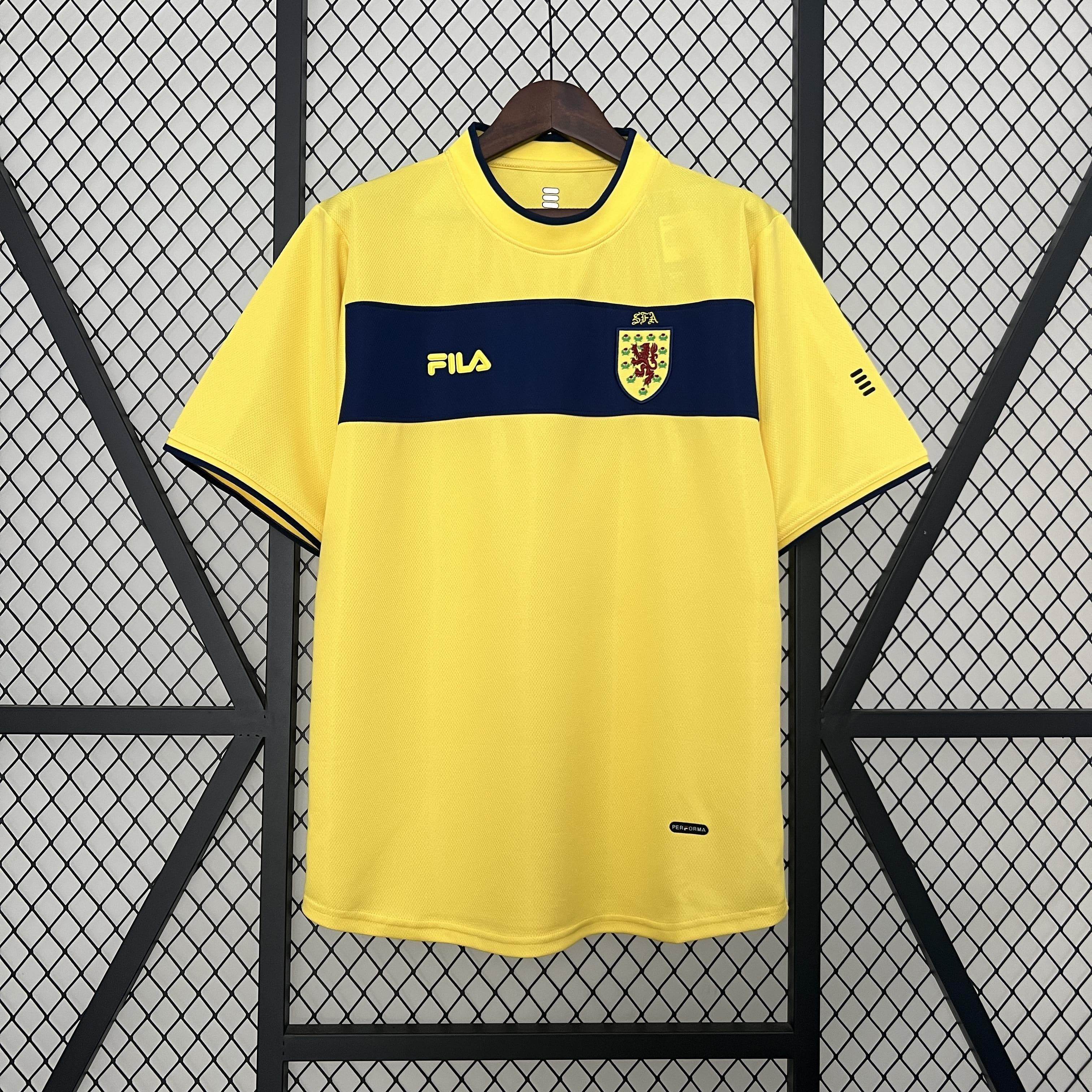 CAMISETA SCOTLAND 2002 HOMBRE (RETRO) - ZonaCamisetas