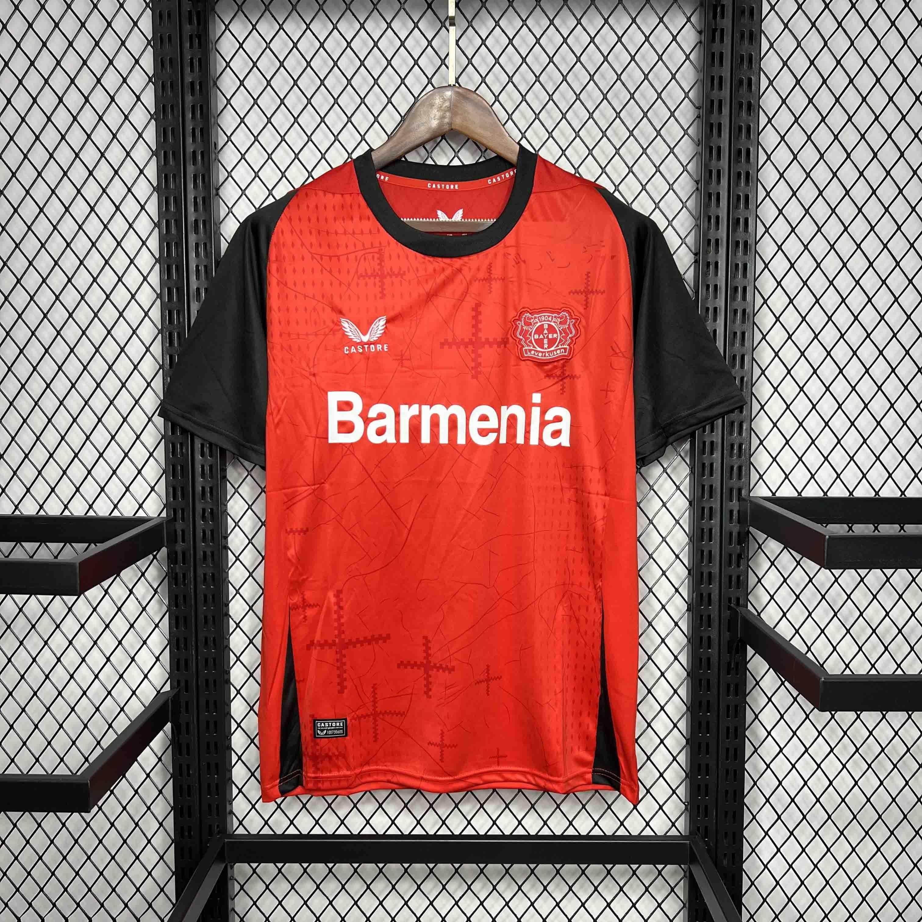 CAMISETA BAYERN LEVERKUSEN I 24/25 HOMBRE (VERSIÓN FAN) - ZonaCamisetas