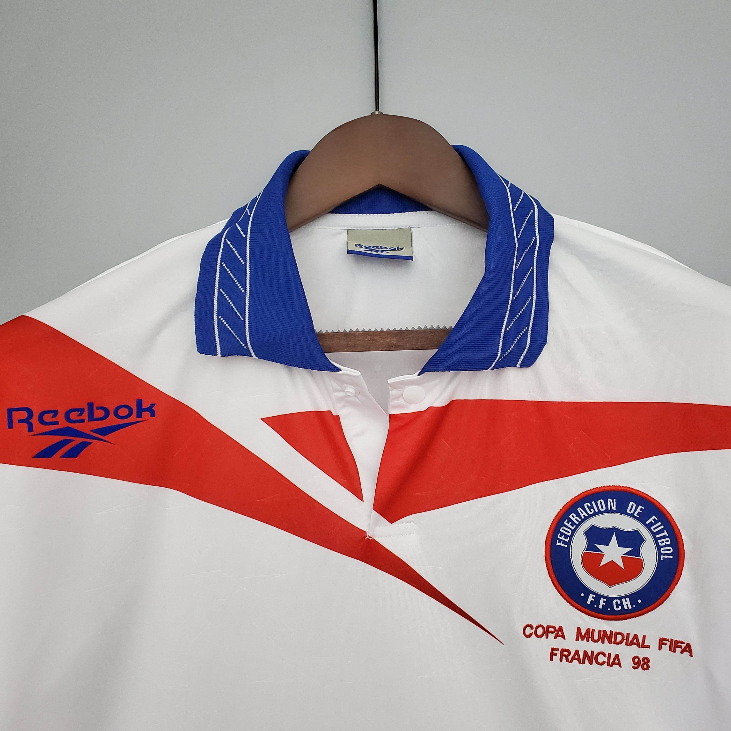 CAMISETA CHILE Il 1998 HOMBRE (RETRO) - ZonaCamisetas