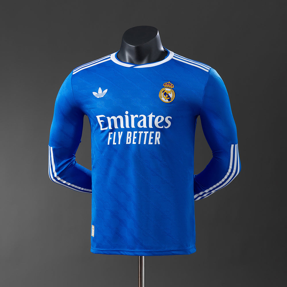 CAMISETA REAL MADRID lI 25/26 (VERSIÓN JUGADOR) MANGA LARGA