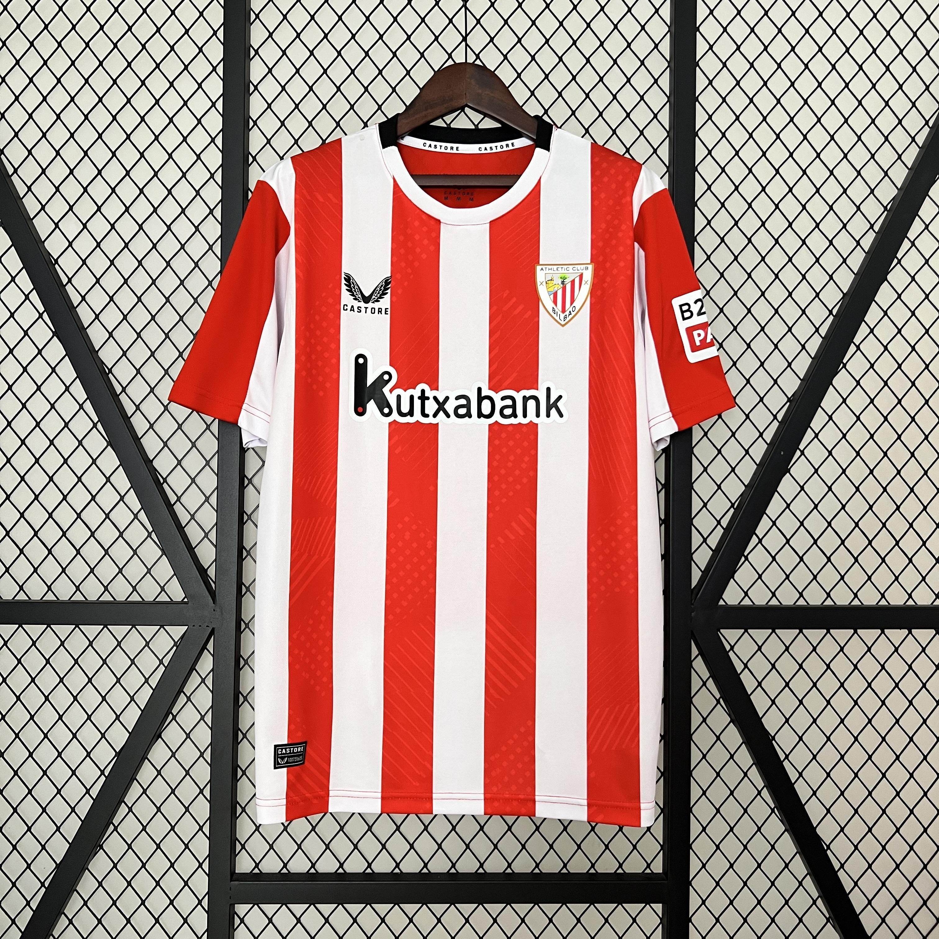 CAMISETA ATHLETIC BILBAO I 24/25 HOMBRE (VERSIÓN FAN) - ZonaCamisetas