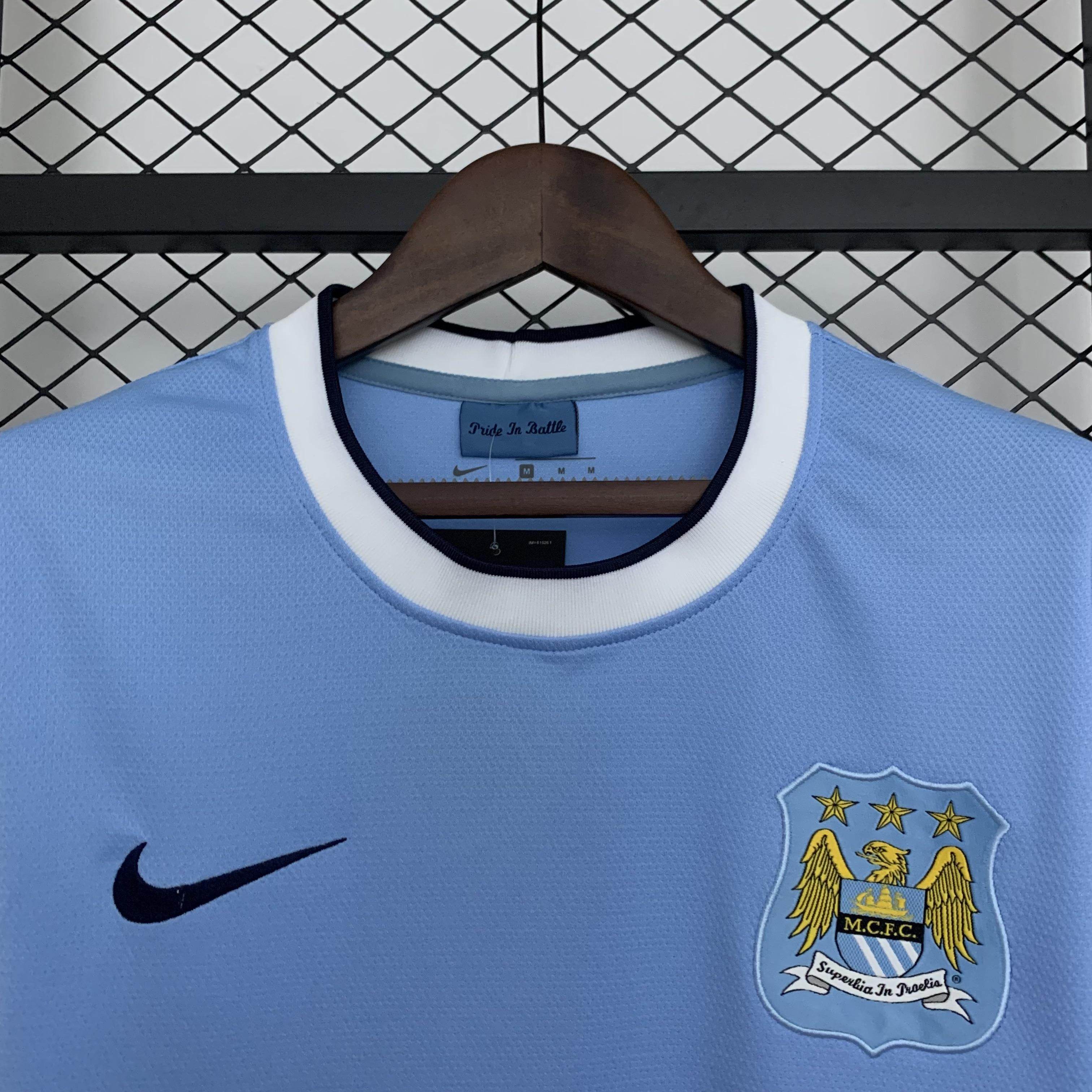 CAMISETA MANCHESTER CITY I 13/14 HOMBRE (RETRO) - ZonaCamisetas