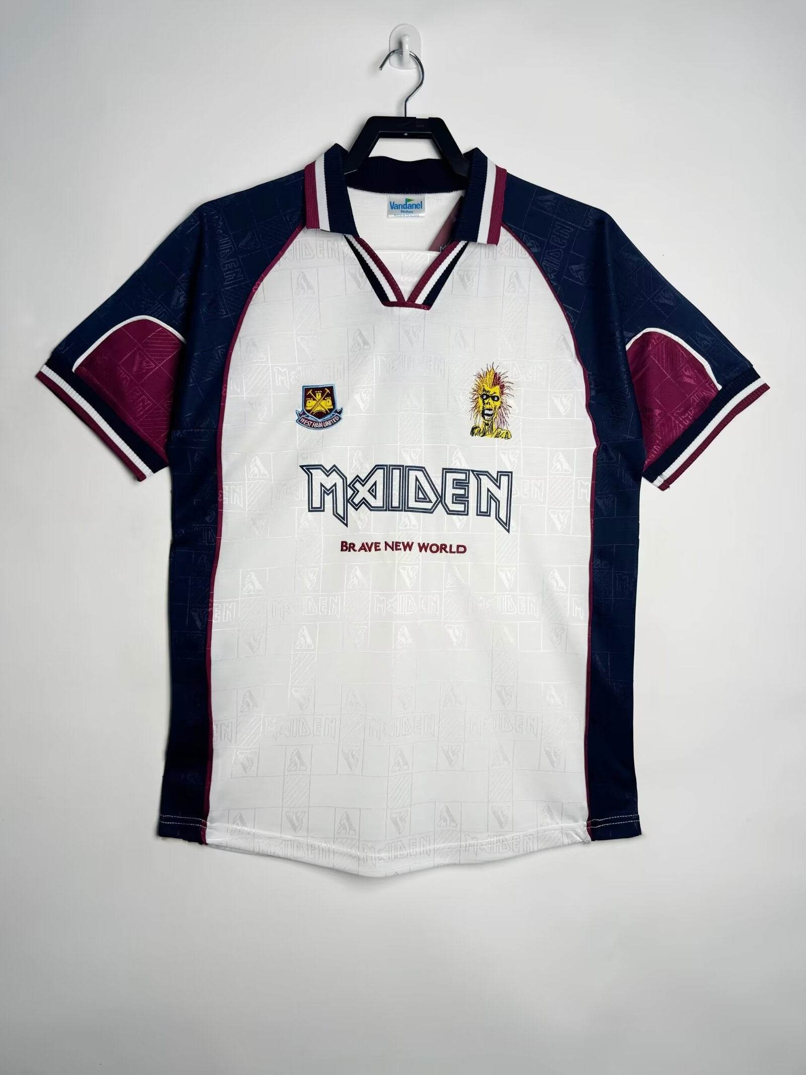 CAMISETA WEST HAM IRON MAIDEN 1999 HOMBRE (RETRO) - ZonaCamisetas