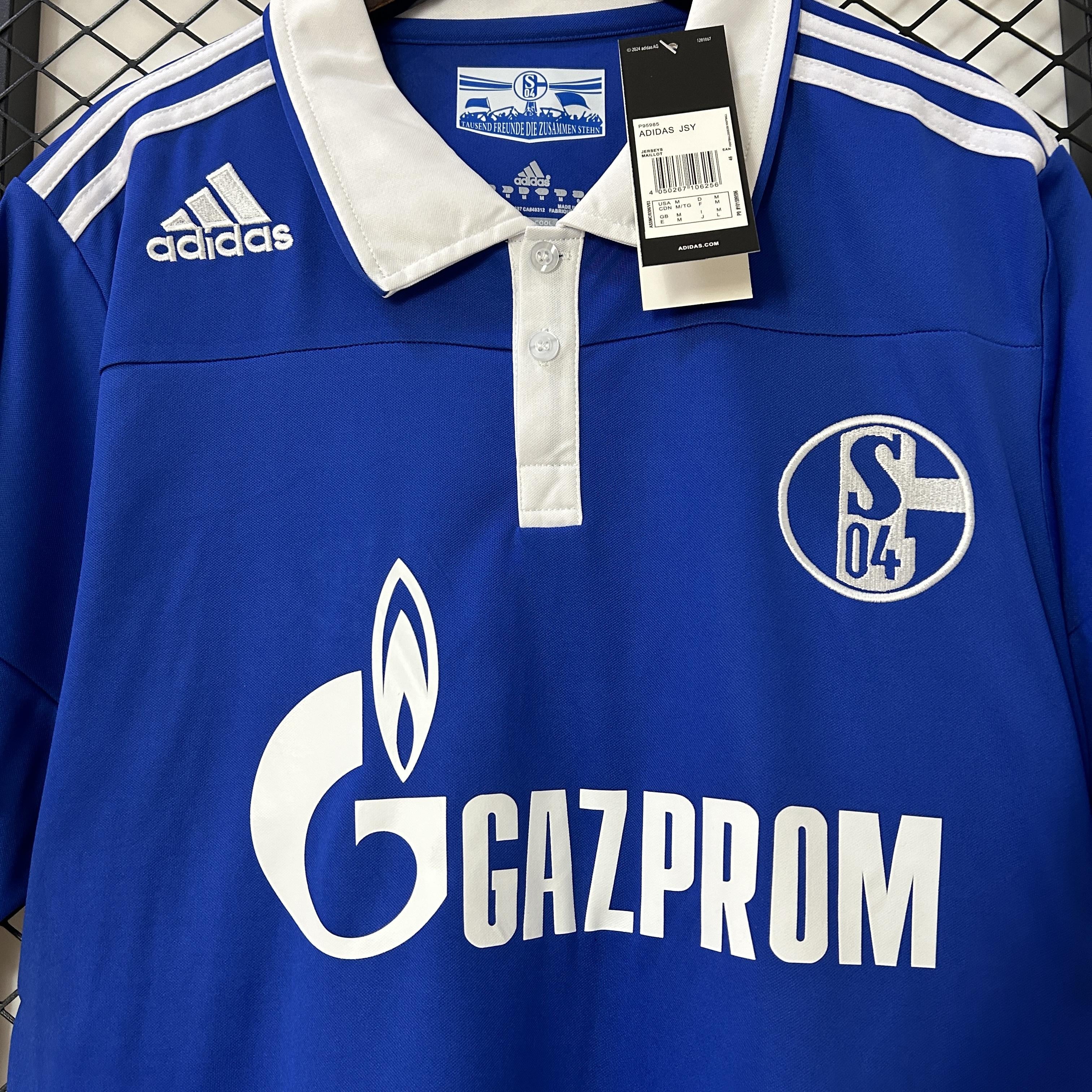 CAMISETA SCHALKE 04 I 10/11 HOMBRE (RETRO)