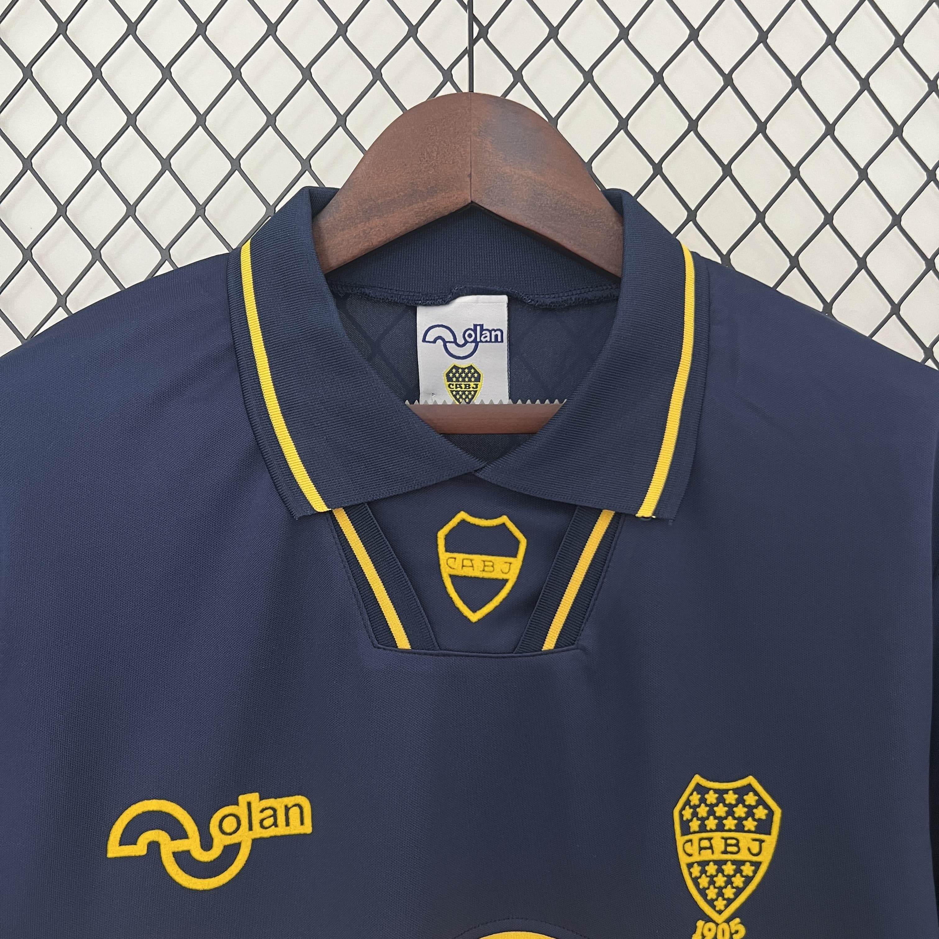 CAMISETA BOCA JUNIORS 94/95 HOMBRE (RETRO) - ZonaCamisetas