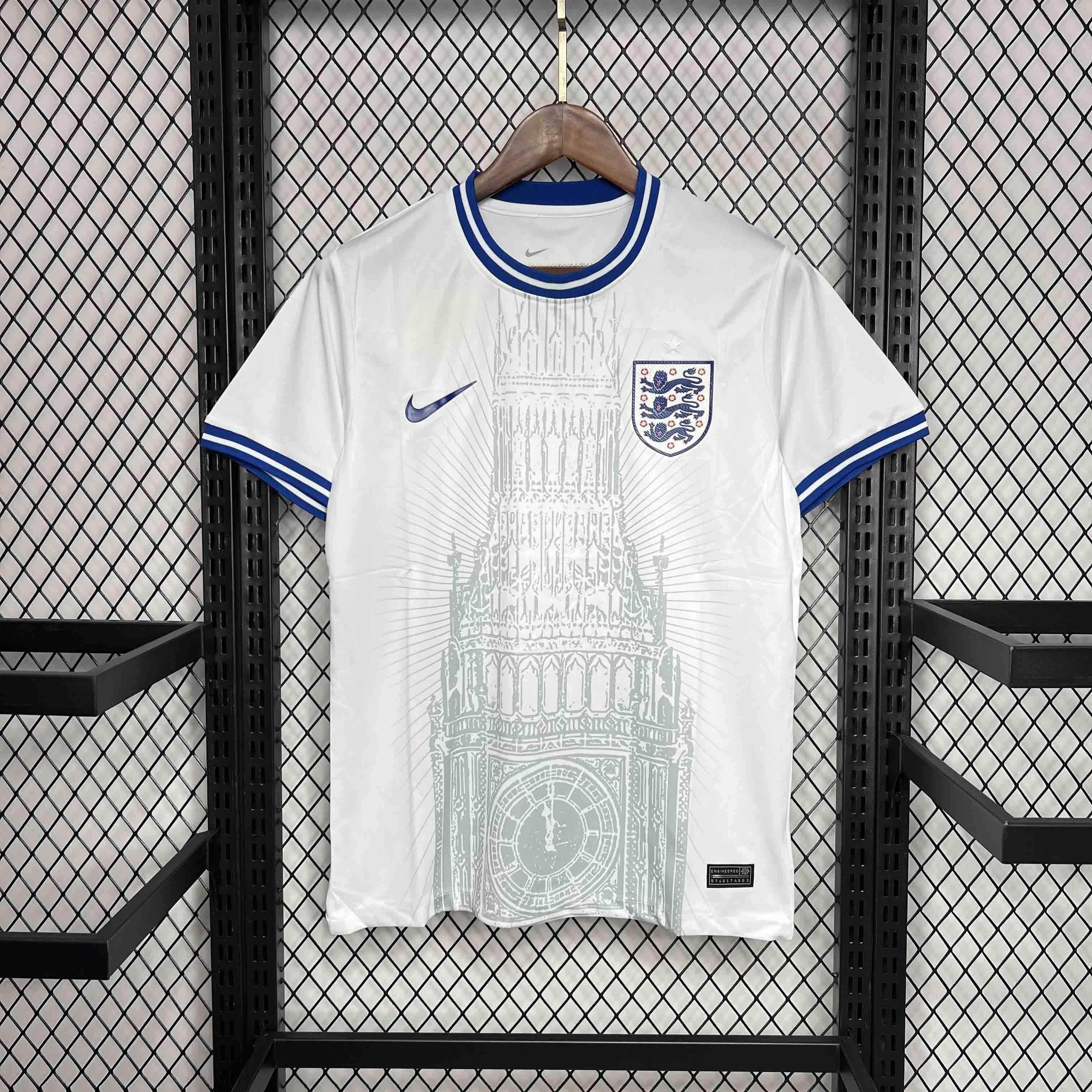 CAMISETA INGLATERRA BIG BEN I 2024 HOMBRE (VERSIÓN FAN) - ZonaCamisetas