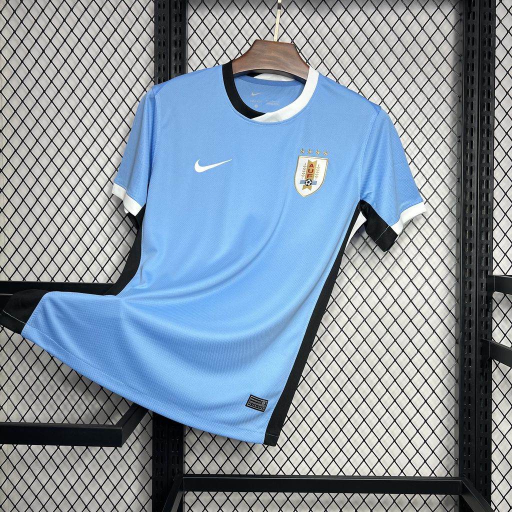 CAMISETA URUGUAY I 2024 HOMBRE (VERSIÓN FAN) - ZonaCamisetas