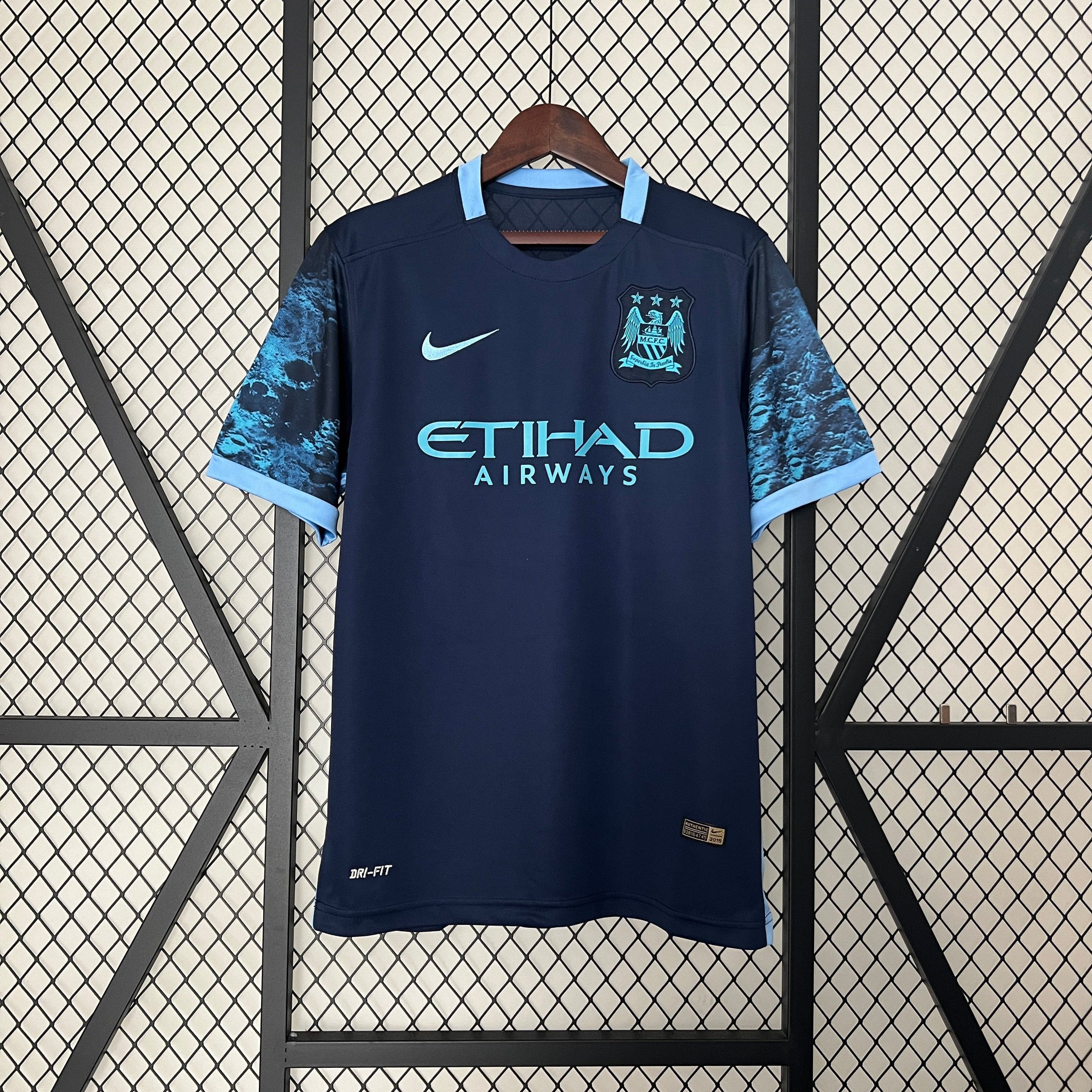 CAMISETA MANCHESTER CITY II 15/16 HOMBRE (RETRO) - Zona Camisetas