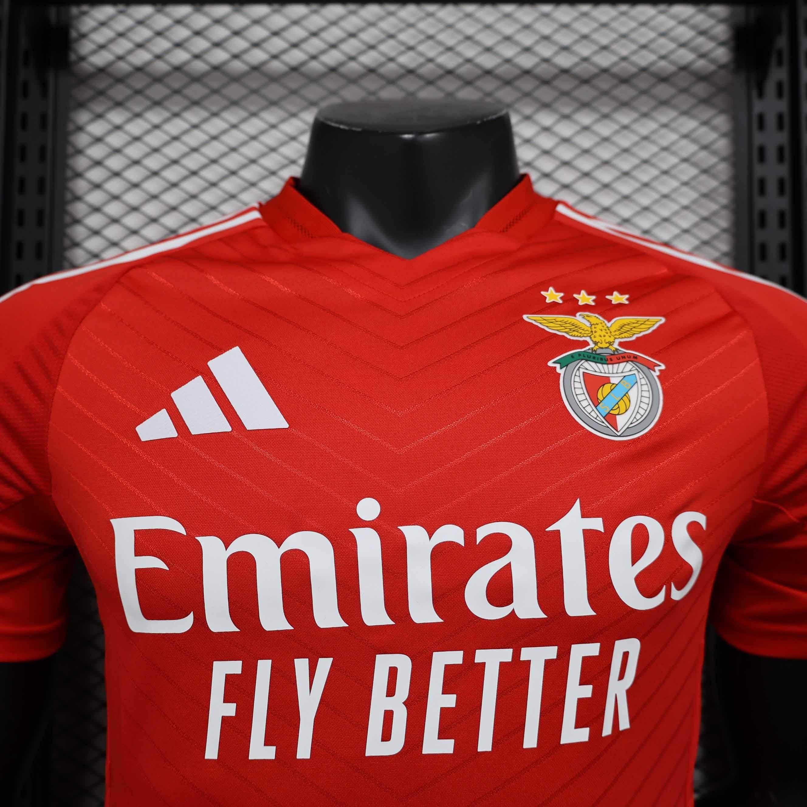 CAMISETA BENFICA I 24/25 HOMBRE (VERSIÓN JUGADOR) - ZonaCamisetas