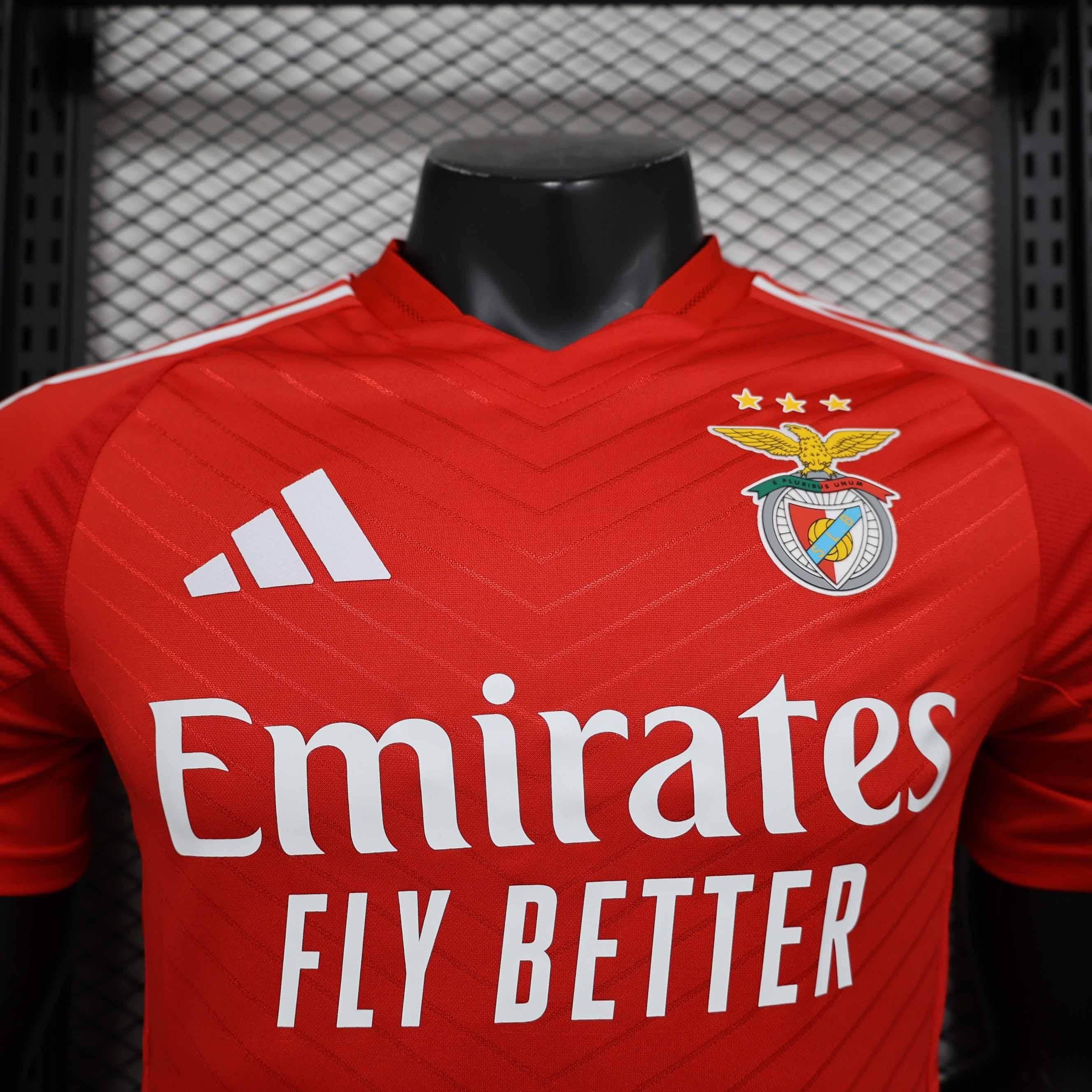 CAMISETA BENFICA I 24/25 HOMBRE (VERSIÓN JUGADOR) - ZonaCamisetas