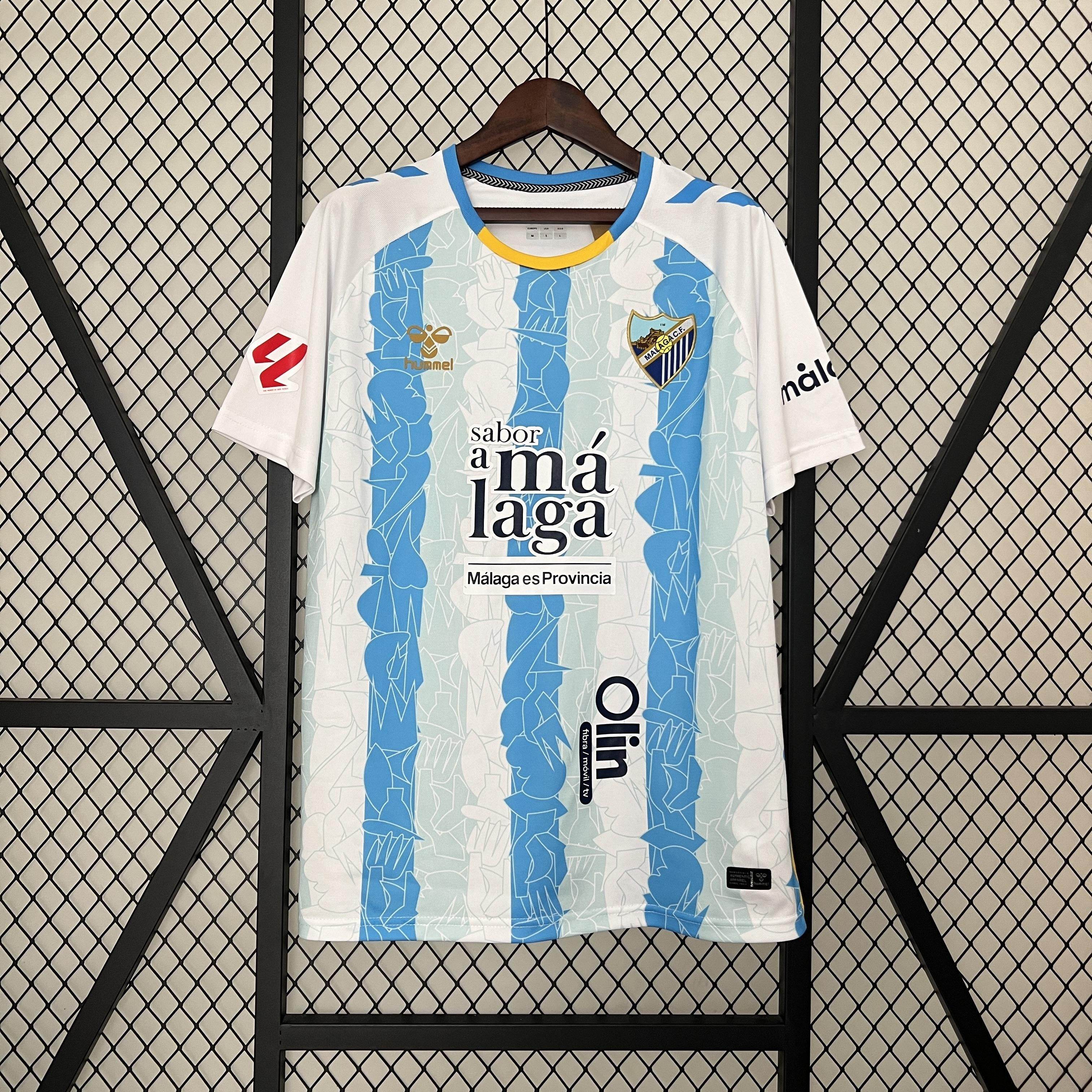 CAMISETA MALAGA I 24/25 HOMBRE (VERSIÓN FAN) - ZonaCamisetas