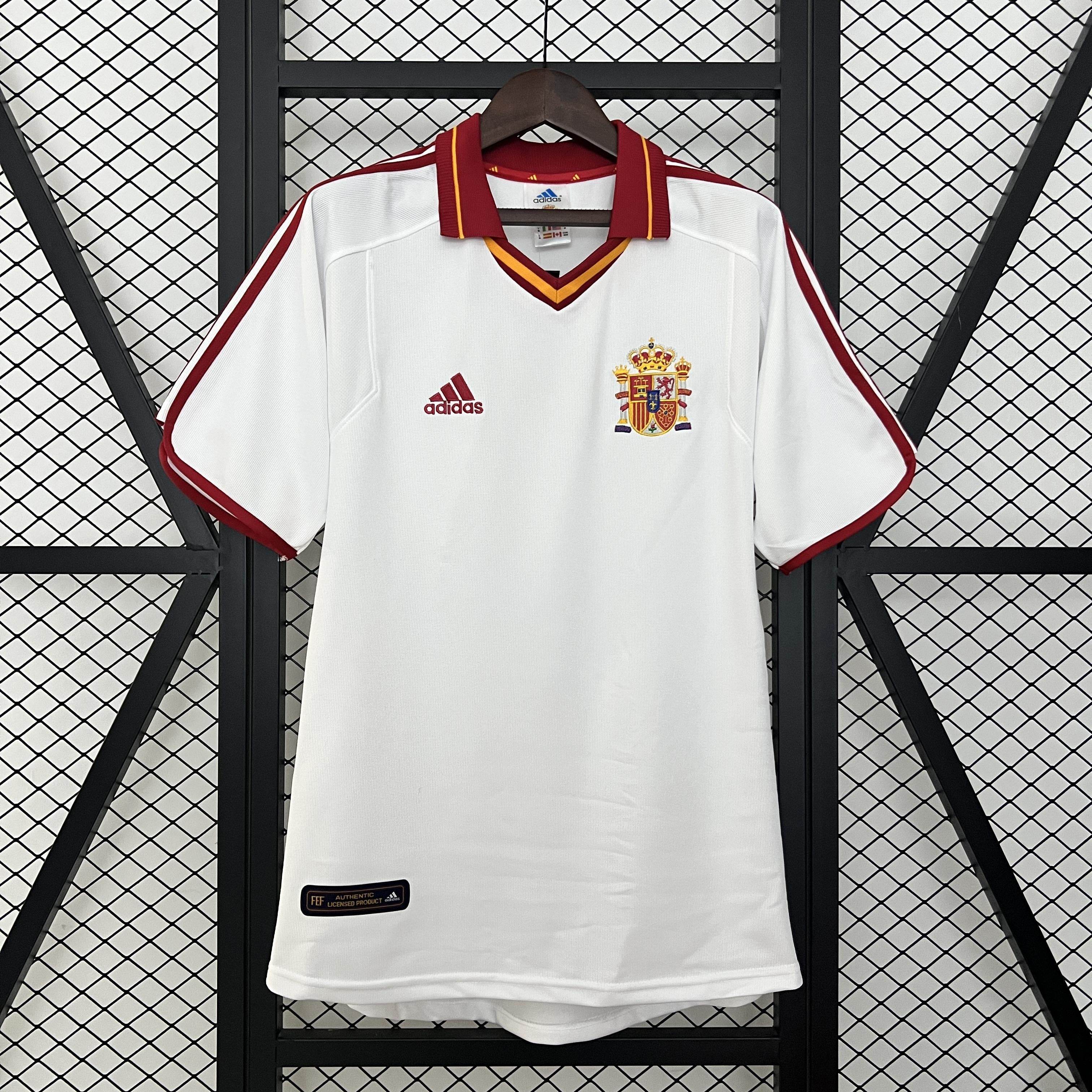 CAMISETA ESPAÑA lI 2000 HOMBRE (RETRO) - ZonaCamisetas