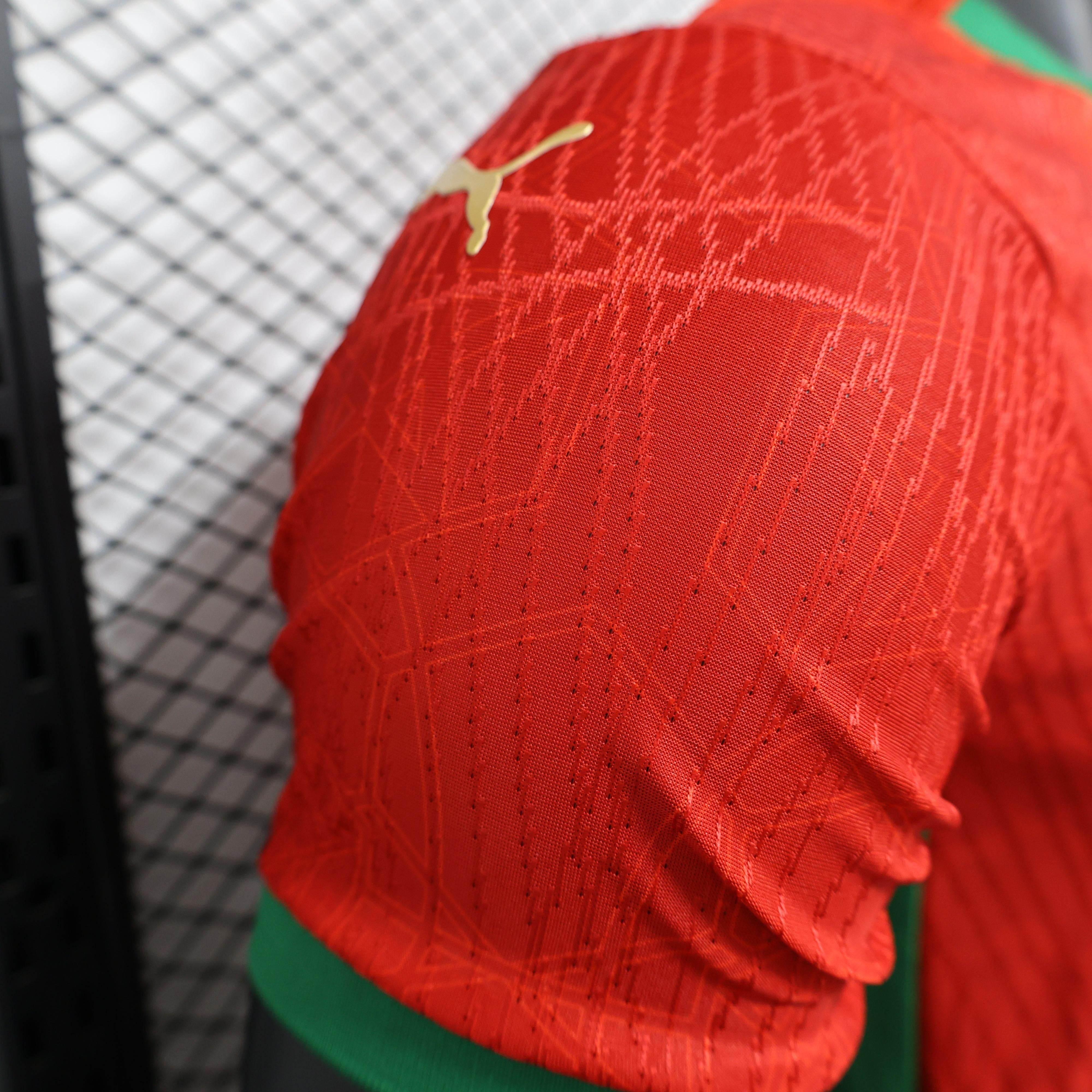 CAMISETA MOROCCO I 24/25 HOMBRE (VERSIÓN JUGADOR) - ZonaCamisetas