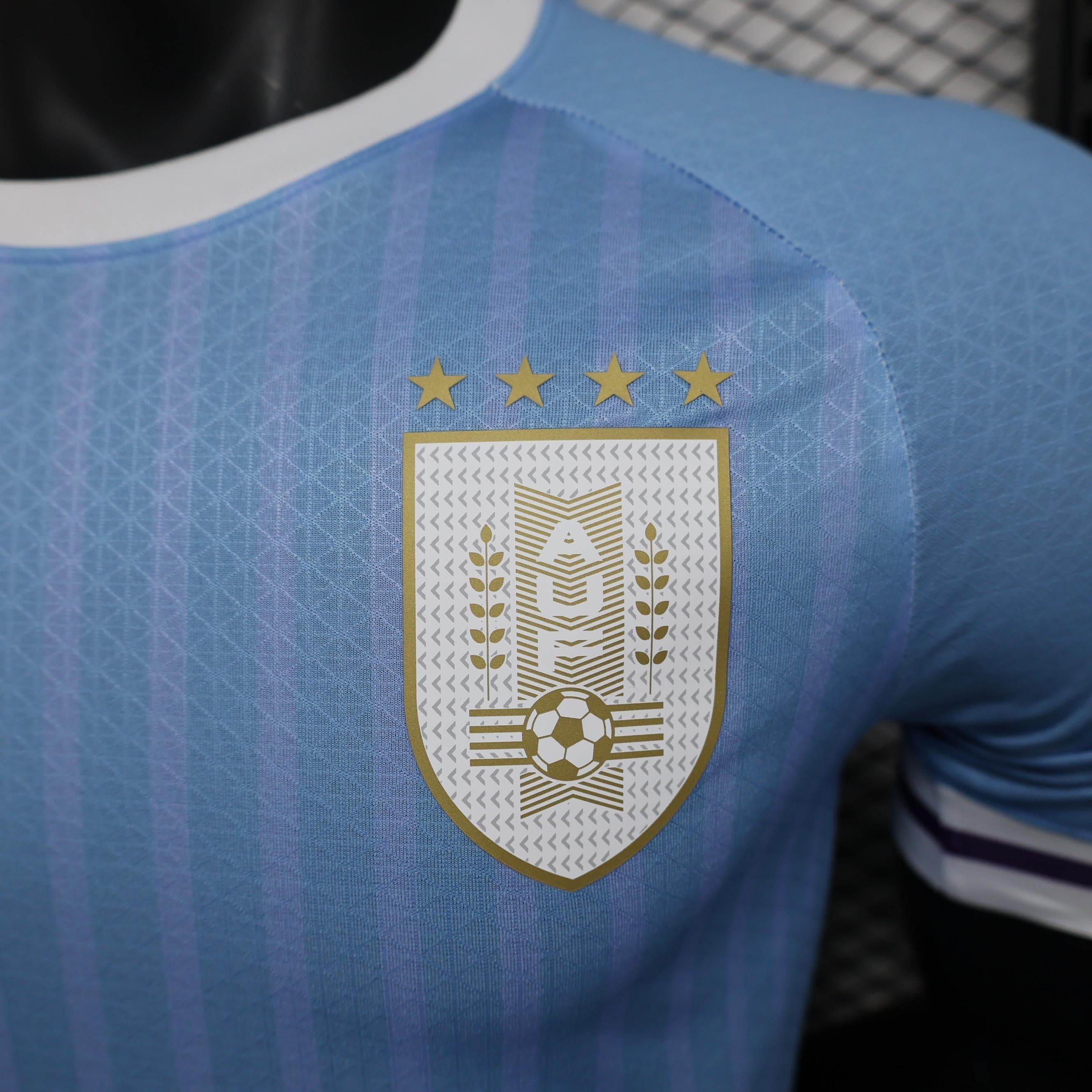 CAMISETA URUGUAY l 24 EDICIÓN ESPECIAL HOMBRE (VERSIÓN JUGADOR) - ZonaCamisetas
