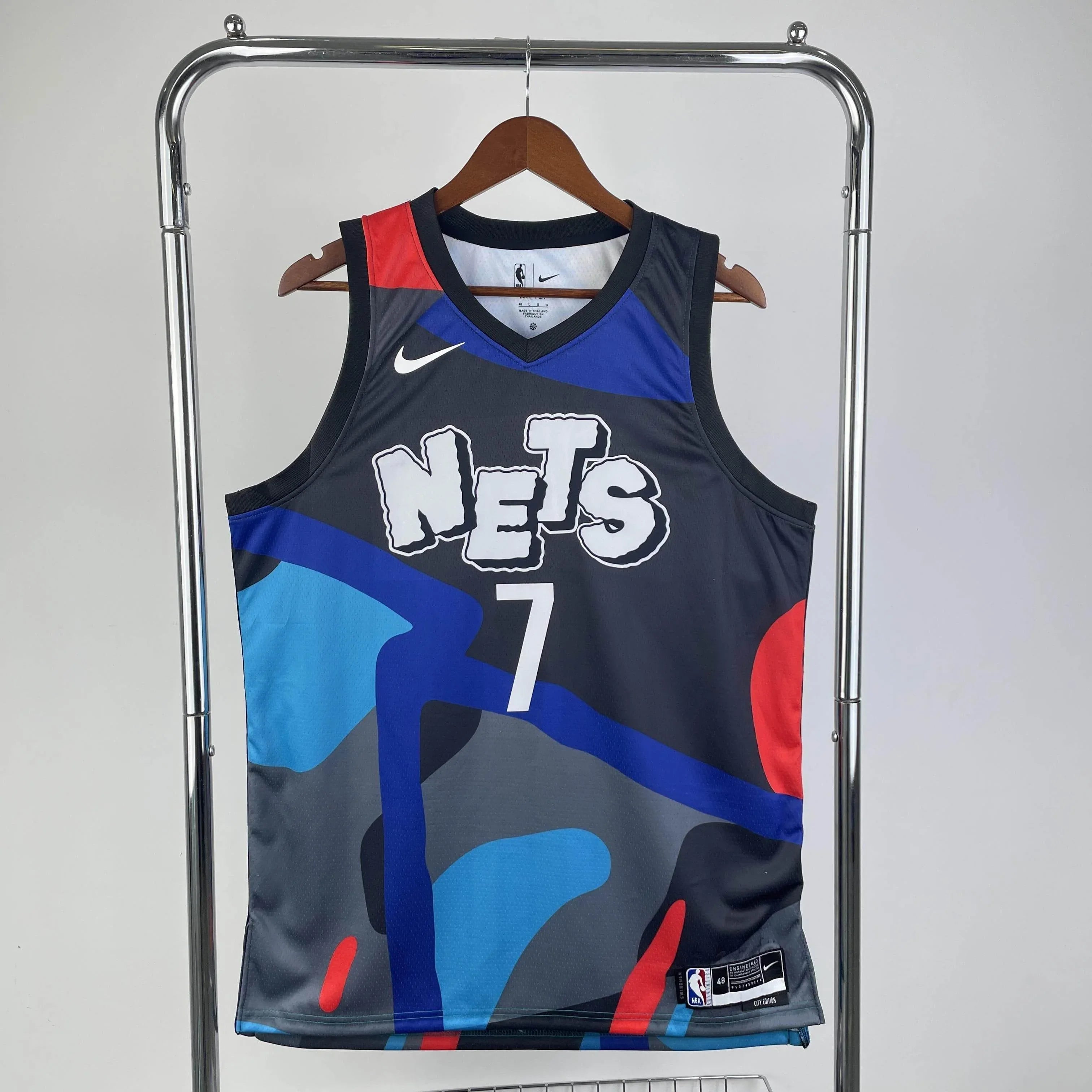 CAMISETA NETS SEASON 24 HOMBRE EDICIÓN DURANT (NBA) - ZonaCamisetas