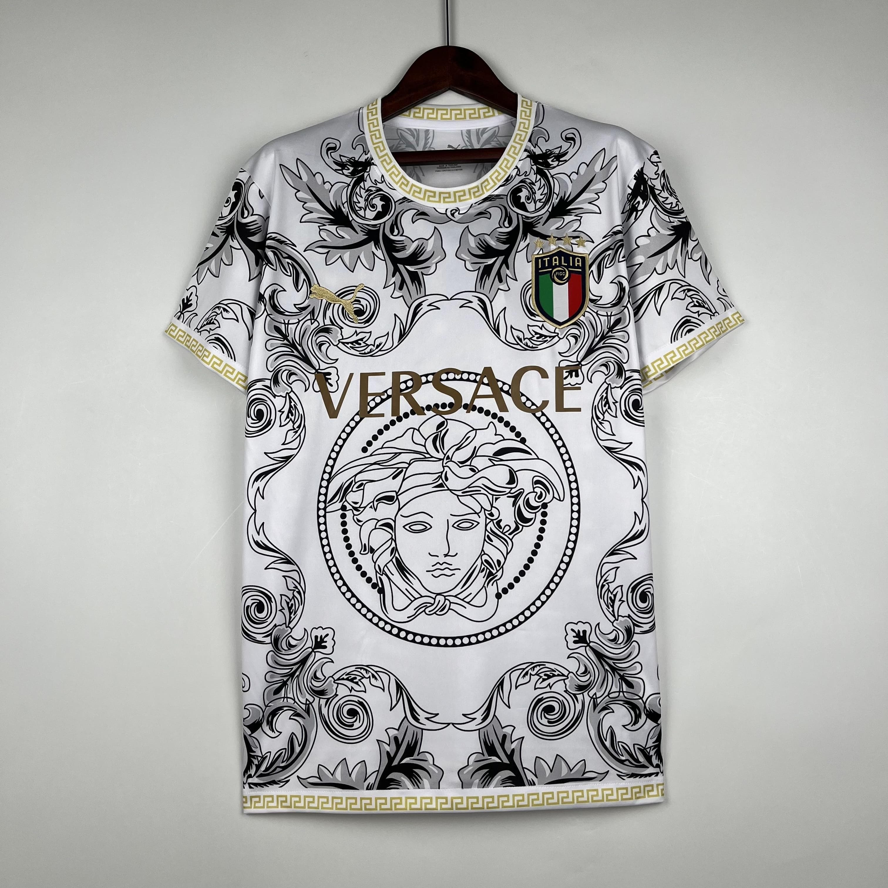 CAMISETA ITALIA EDICIÓN ESPECIAL WHITE 2024 HOMBRE (VERSIÓN FAN)
