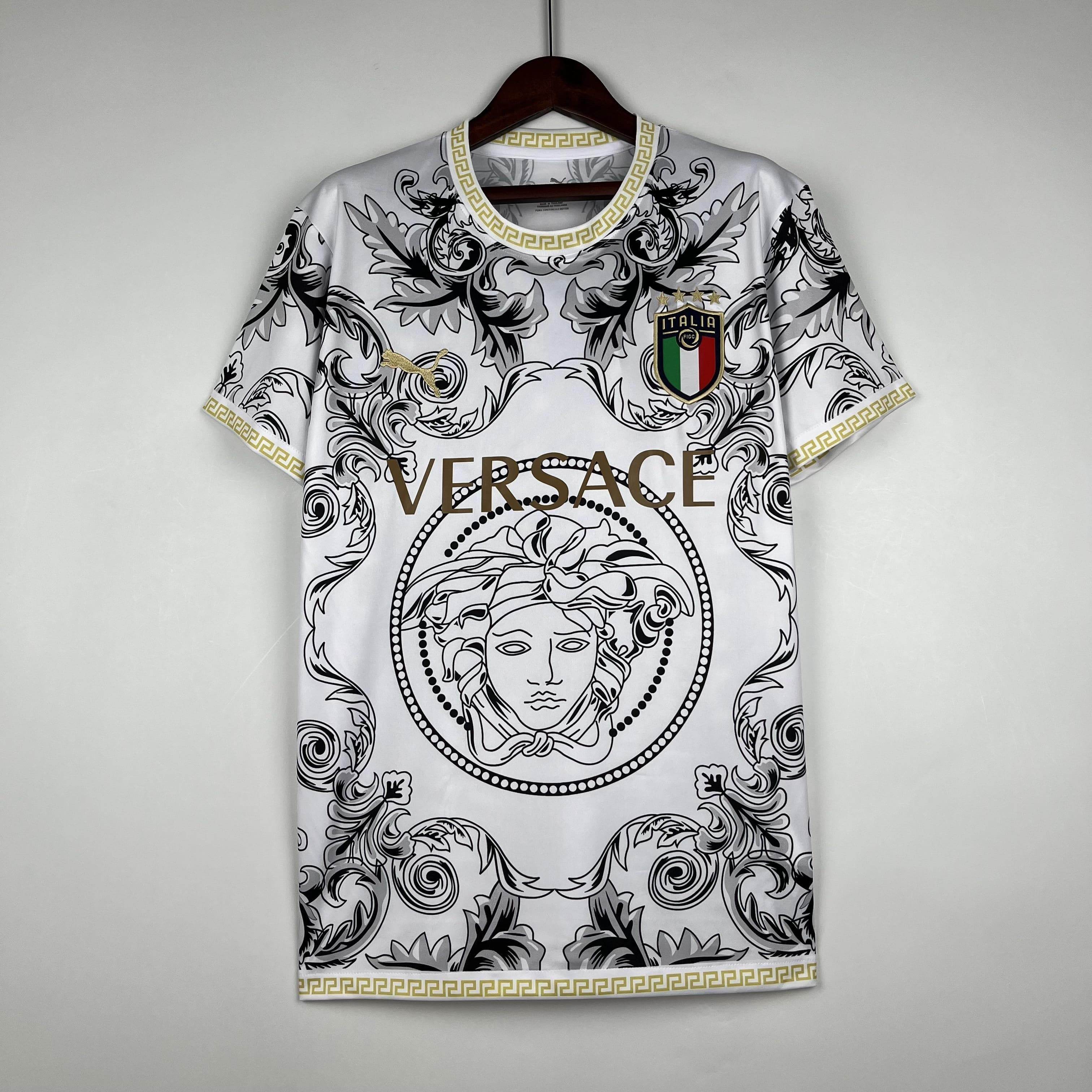 CAMISETA ITALIA EDICIÓN ESPECIAL WHITE 2024 HOMBRE (VERSIÓN FAN) - ZonaCamisetas