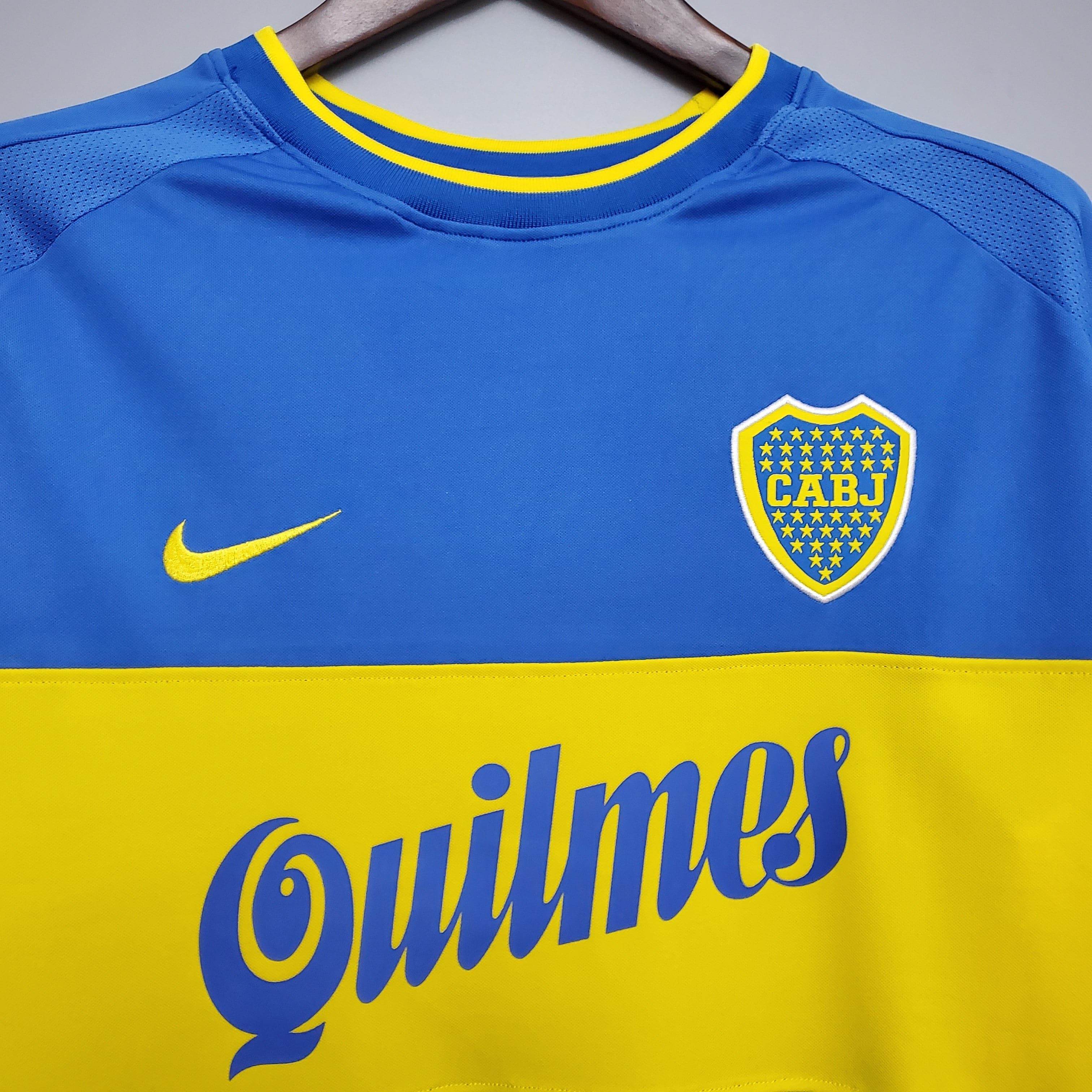 CAMISETA BOCA JUNIORS 99/20 HOMBRE (RETRO) - ZonaCamisetas
