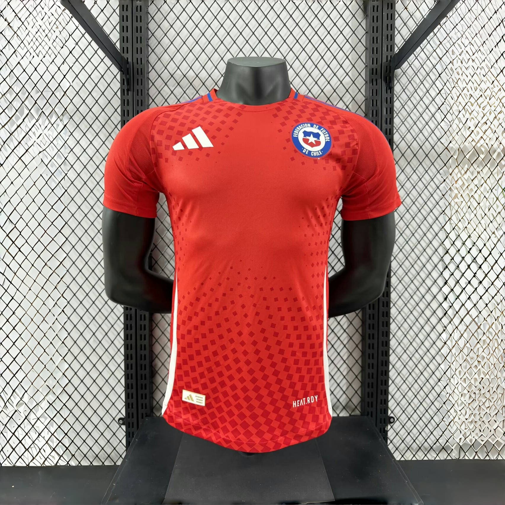 ZonaCamisetas CHILE I COPA AMÉRICA 2024 HOMBRE (VERSIÓN JUGADOR) La Pelota Mundo CHILE