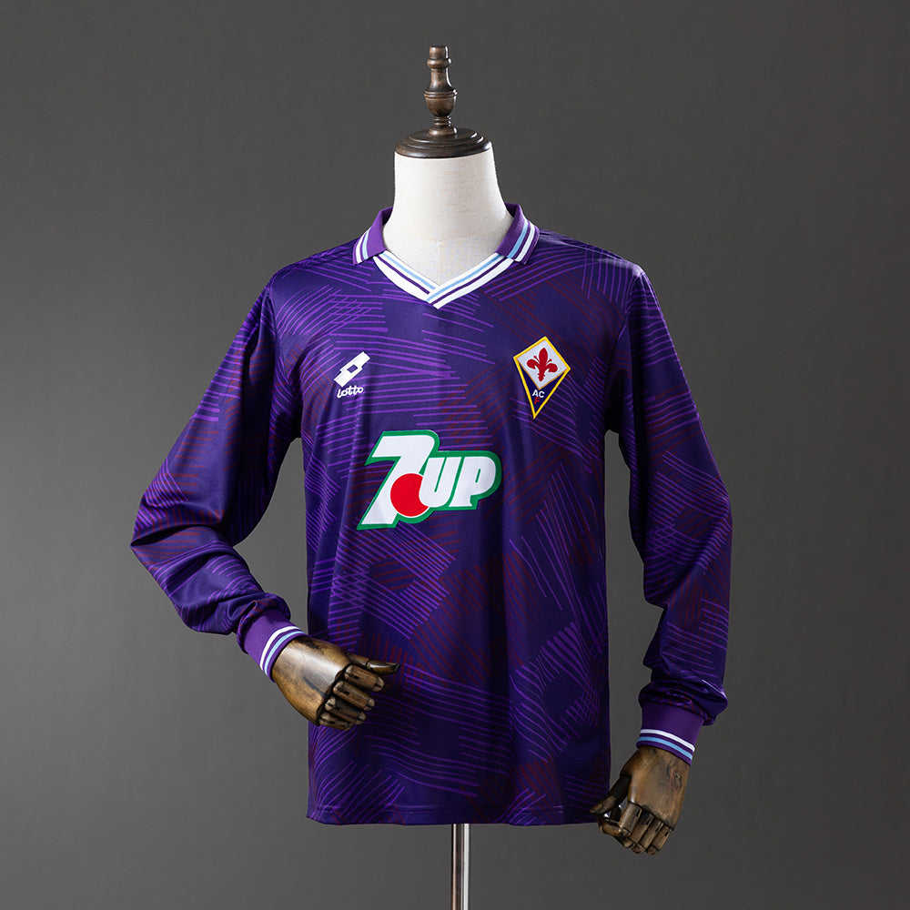 CAMISETA FIORENTINA I 92/93 MANGA LARGA HOMBRE (RETRO)