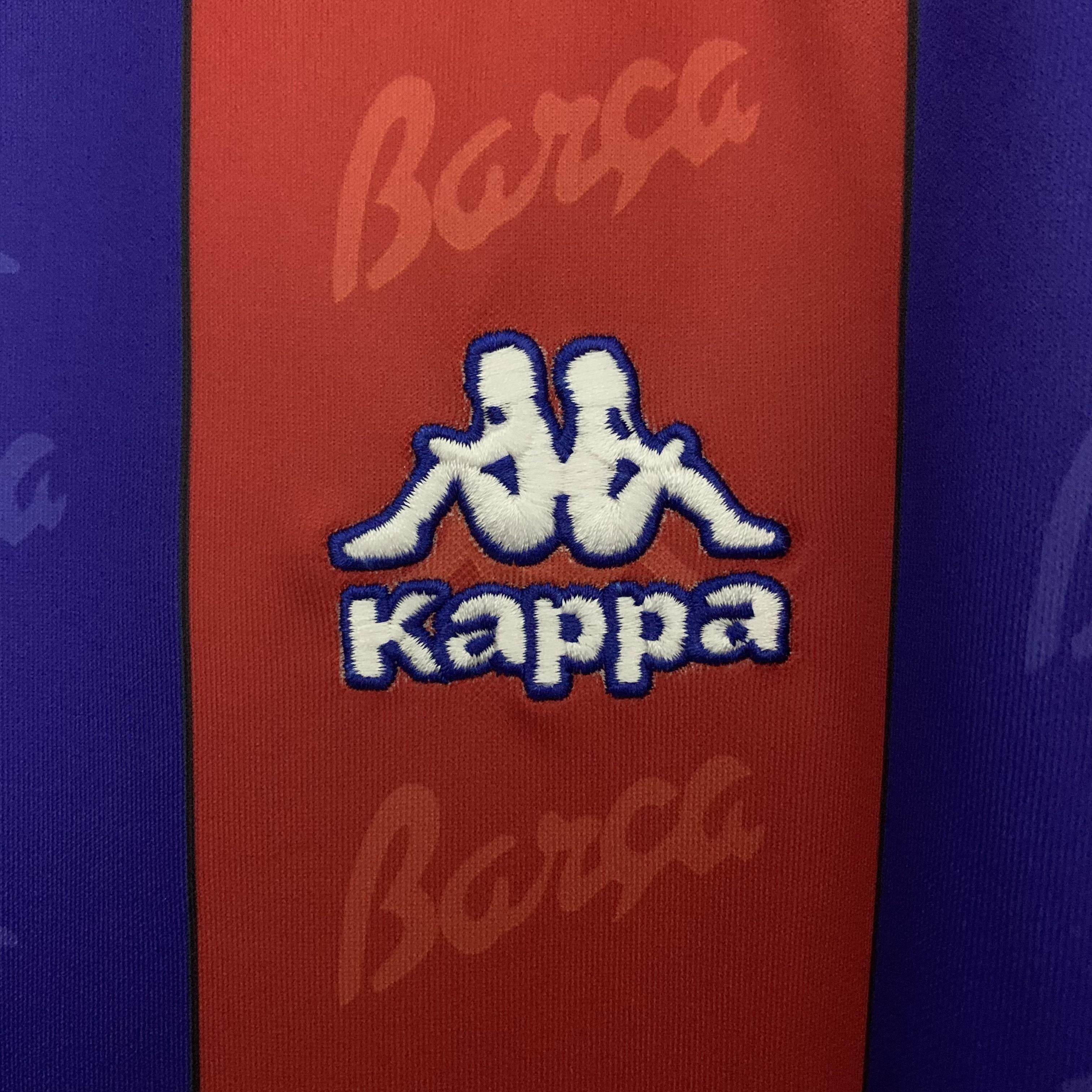 CAMISETA BARCELONA I 95/97 HOMBRE MANGA LARGA (RETRO) - ZonaCamisetas