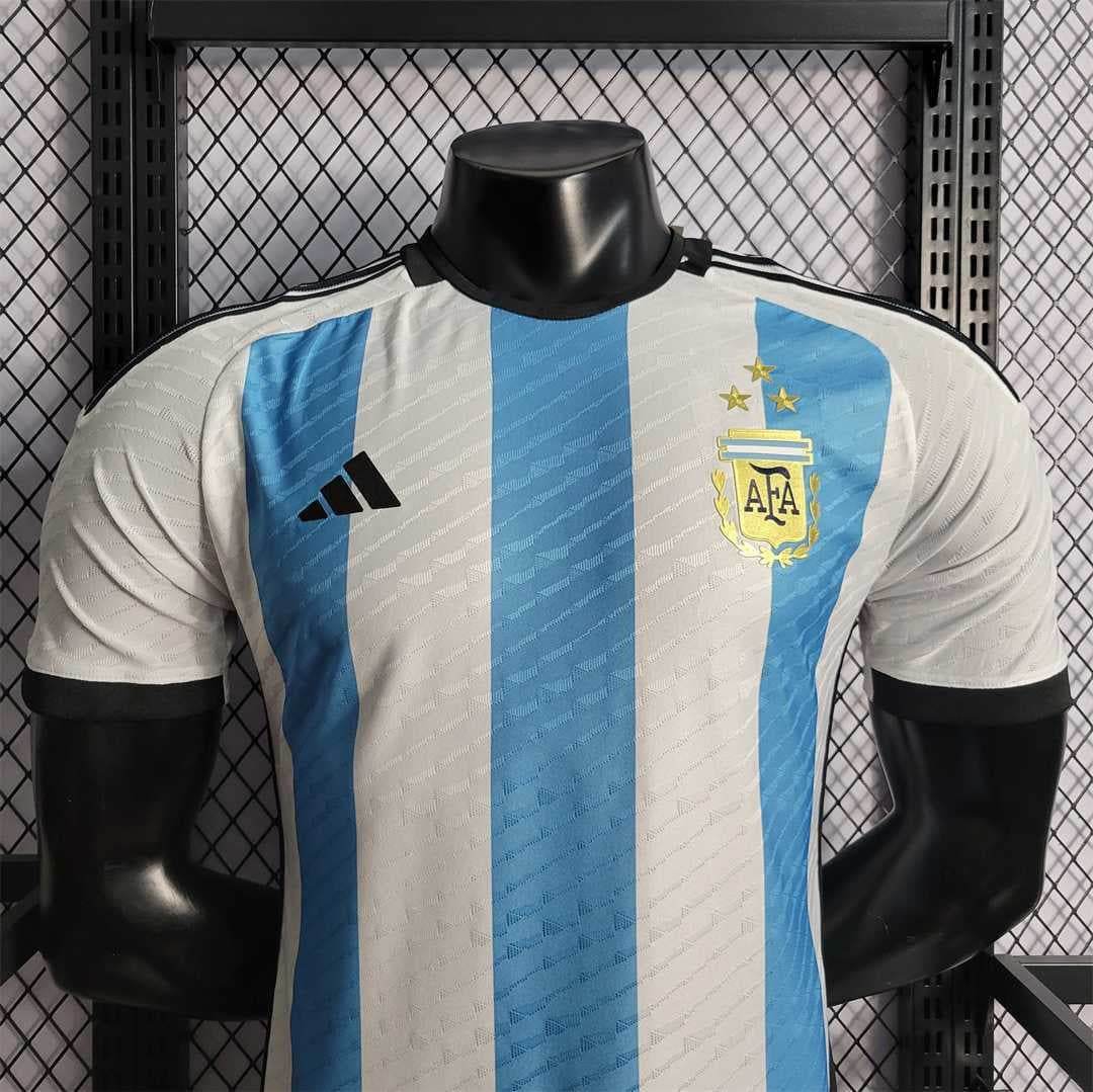 CAMISETA ARGENTINA EDICIÓN CAMPEÓN I 2022 HOMBRE (VERSIÓN JUGADOR) - ZonaCamisetas